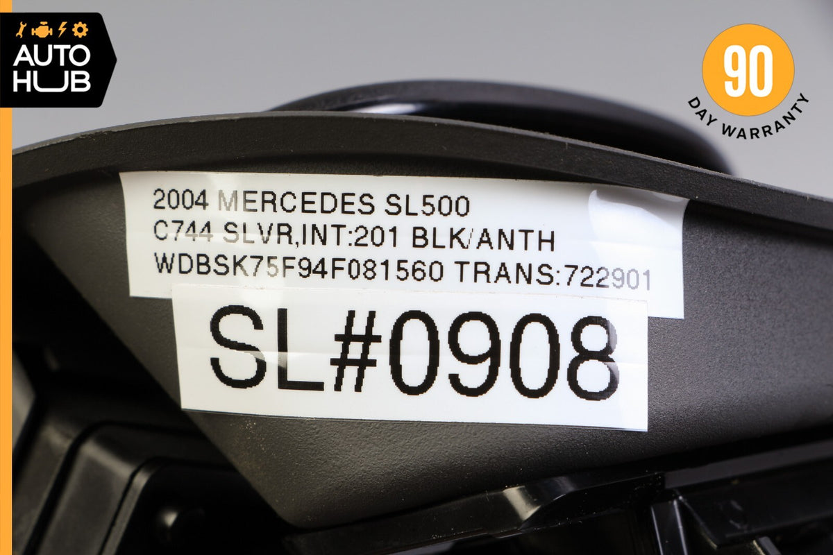 03-12 Mercedes R230 SL500 SL550 SL55 AMG Headlight Control Switch Charcoal OEM - photo 12