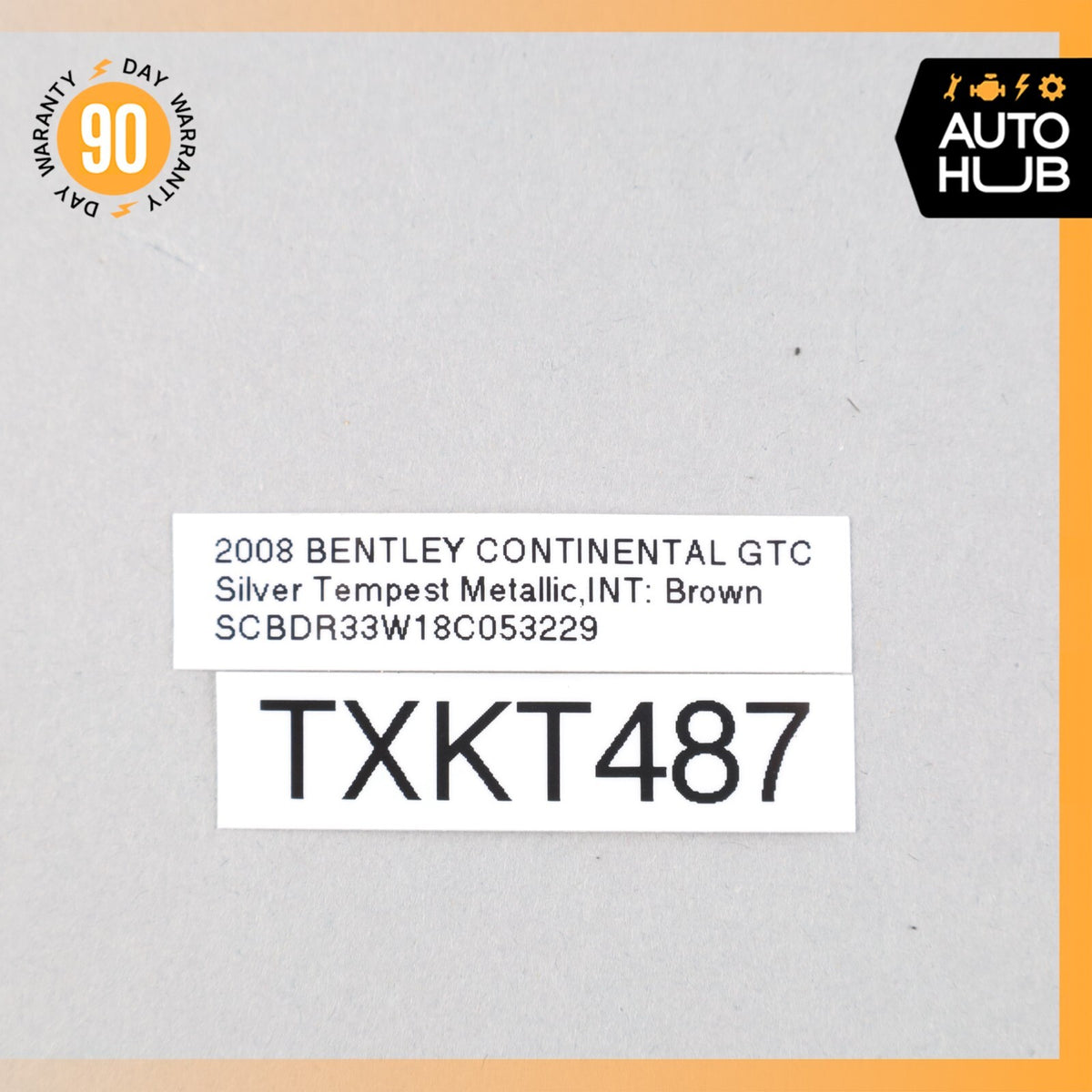 07-11 Bentley Continental GTC Front Left Driver Side A-Pillar Trim Cover OEM 46k - photo 12