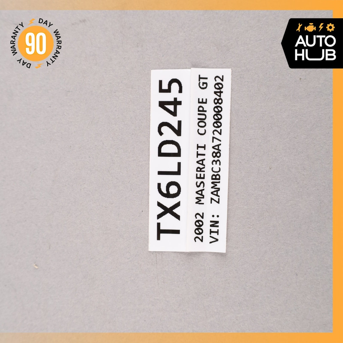 02-07 Maserati M138 4200 Coupe Rear Trunk Lid Moulding Plate w/Lights OEM - photo 23