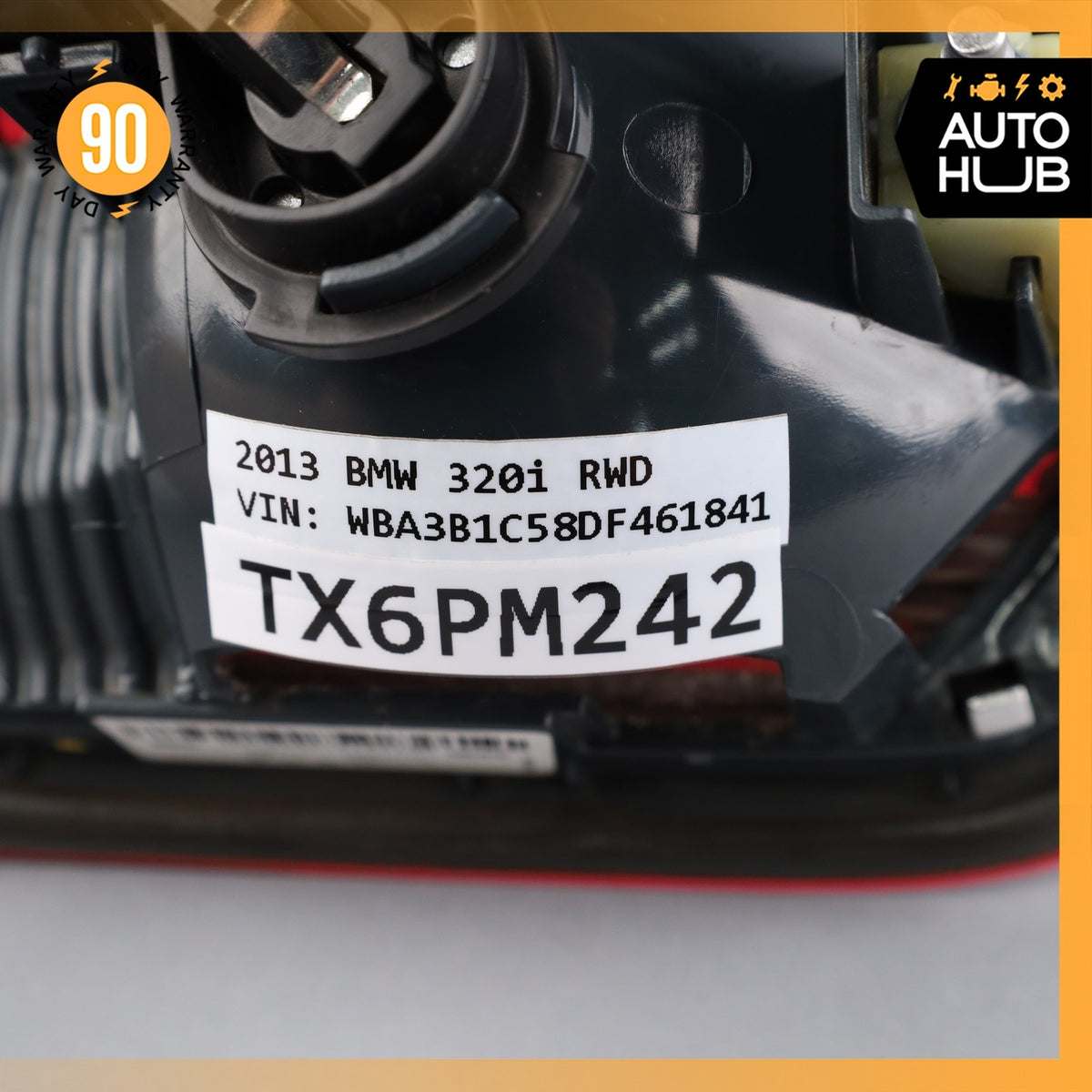 12-15 BMW F30 320i 328i 335i Rear Right Side Inner Taillight Tail Light Lamp OEM - photo 18