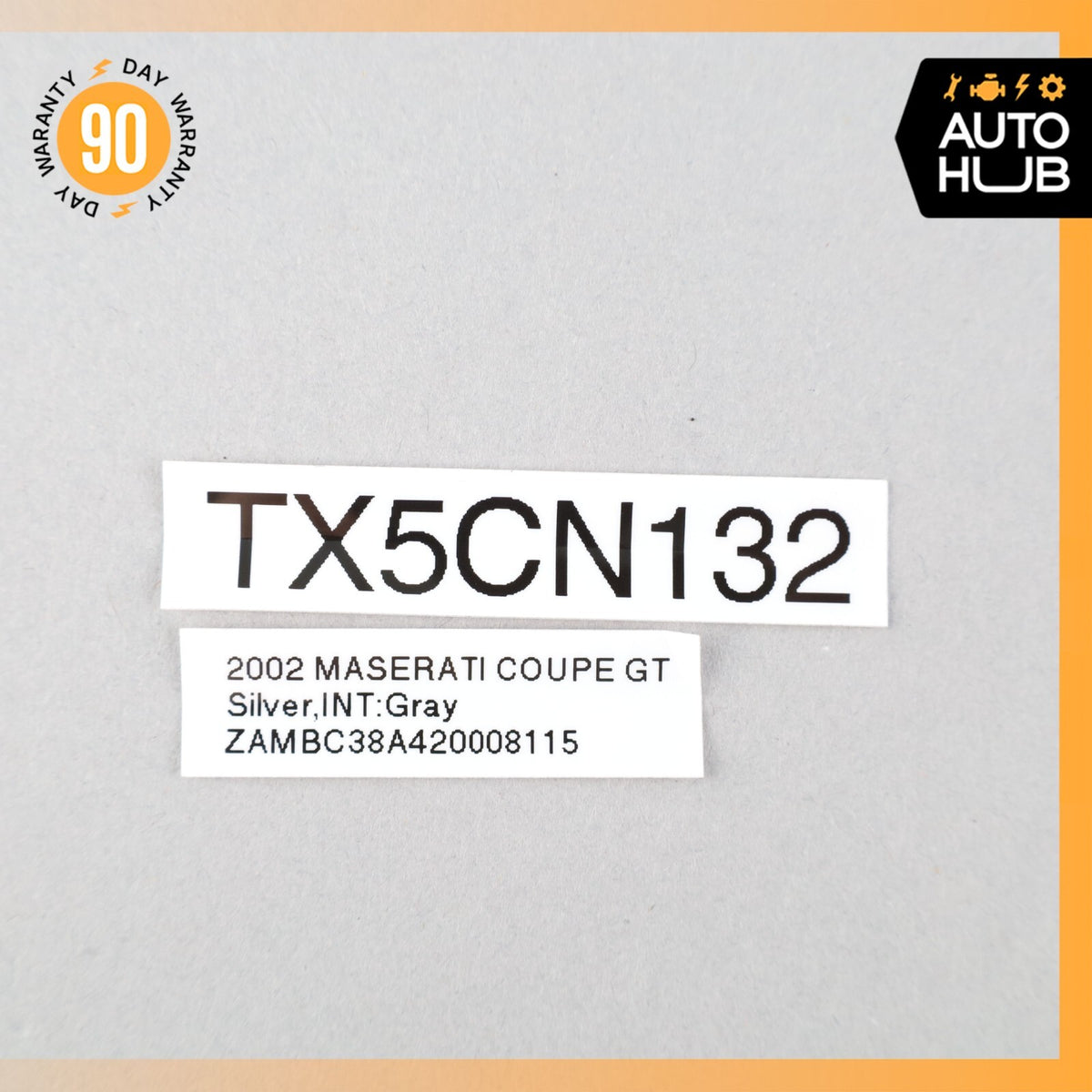 2002 Maserati Coupe 4200 GT M138 Right Passenger Side Door Molding Trim OEM 50k - photo 13