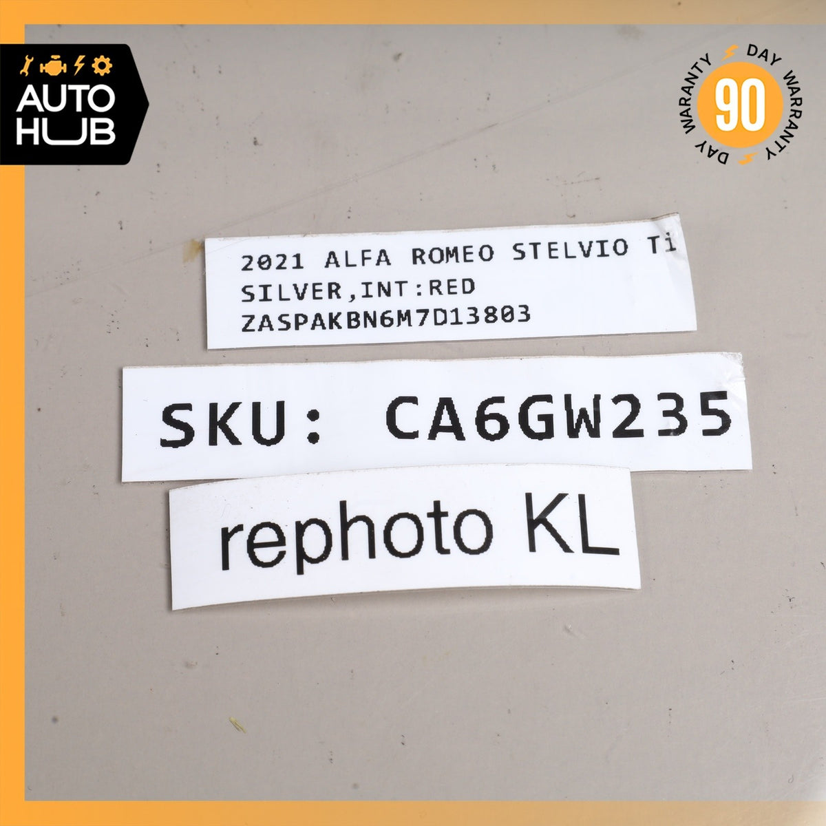 17-23 Alfa Romeo 949 Stelvio Center Console Multi Function Switch Control OEM - photo 11