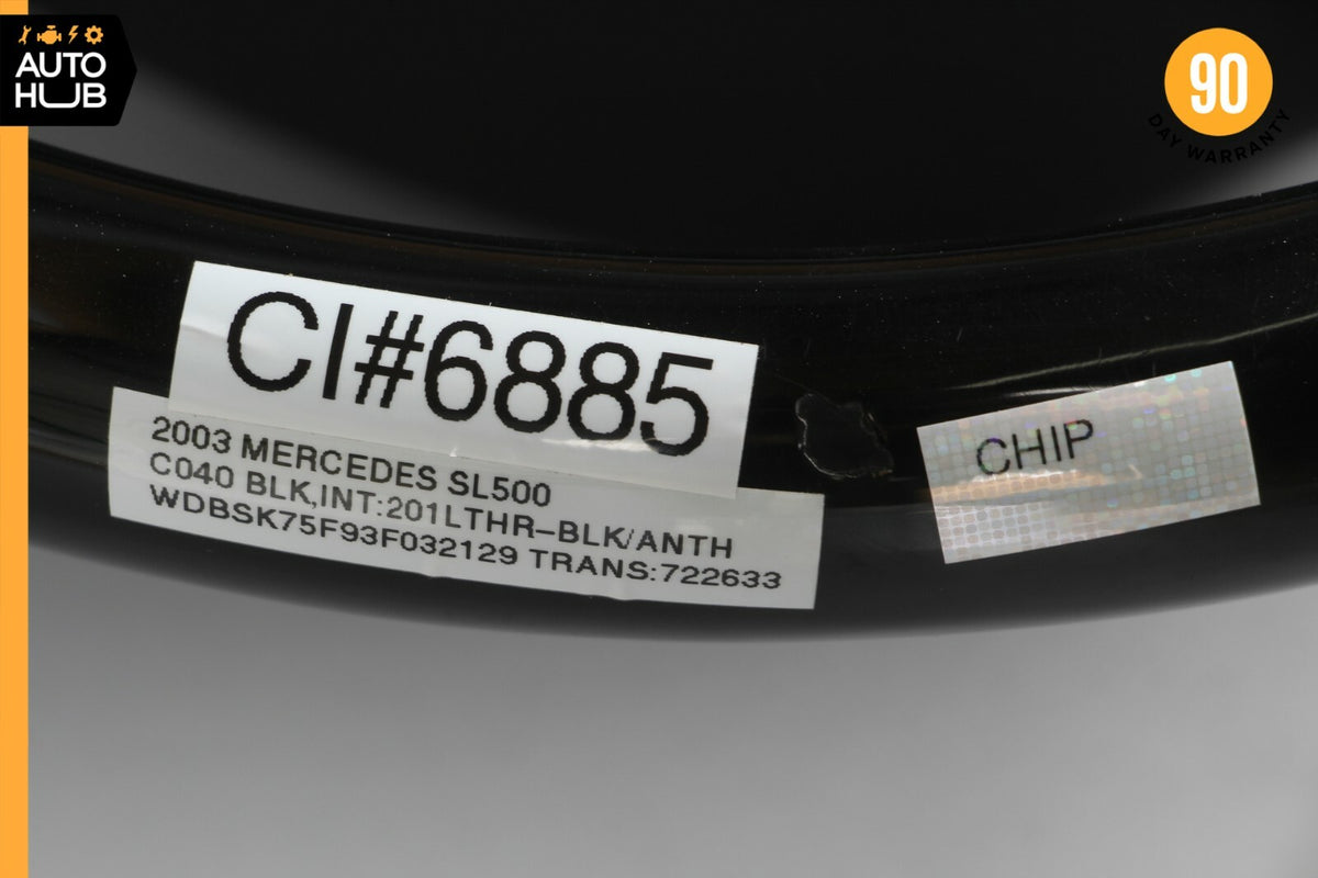 03-09 Mercedes R230 SL500 CLK320 CLK500 Steering Wheel Black 2304600603 OEM 45k - photo 11