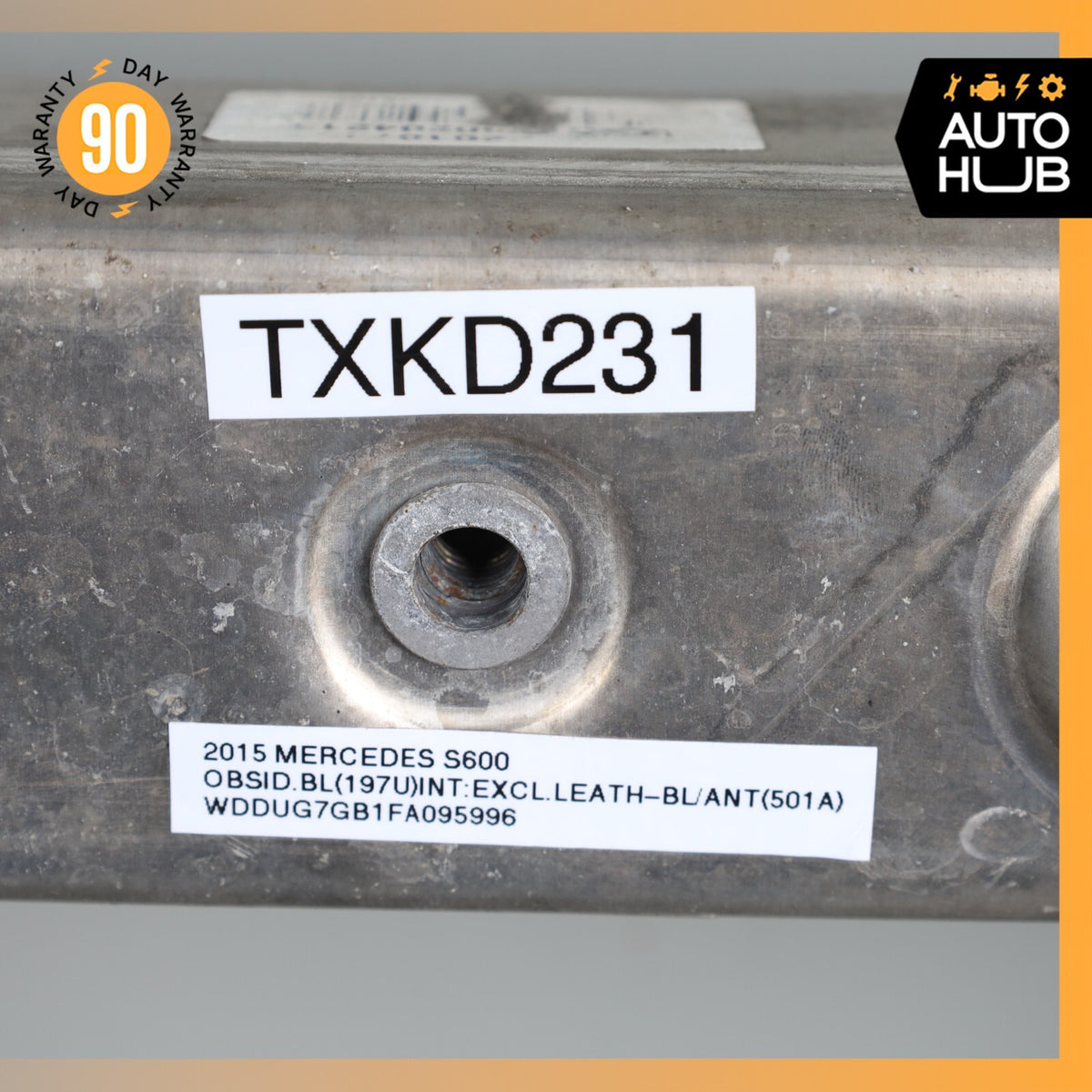 14-20 Mercedes W222 S600 S63 Front Sub Frame Subframe Engine Crossmember OEM 86k - photo 22