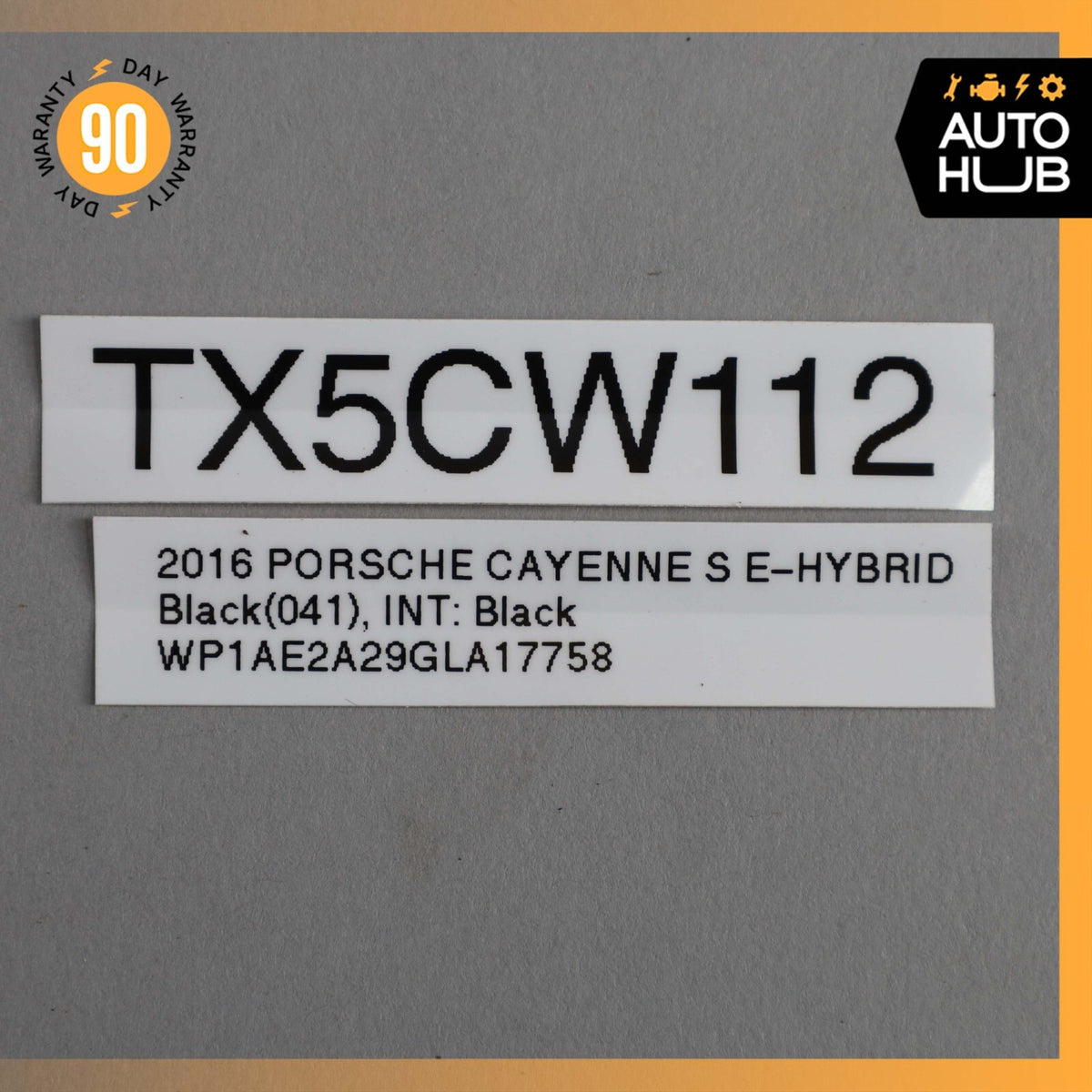 11-18 Porsche Cayenne 958 E-Hybrid Right Side Gasoline Tank Fuel Pump Cover OEM - photo 10