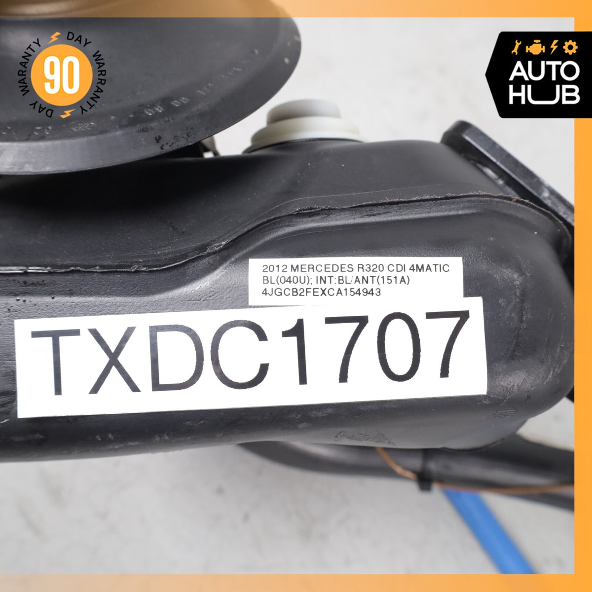 Mercedes W251 R350 R320 BlueTec Diesel Fuel Gas Tank Filler Neck Line Pipe OEM - photo 13