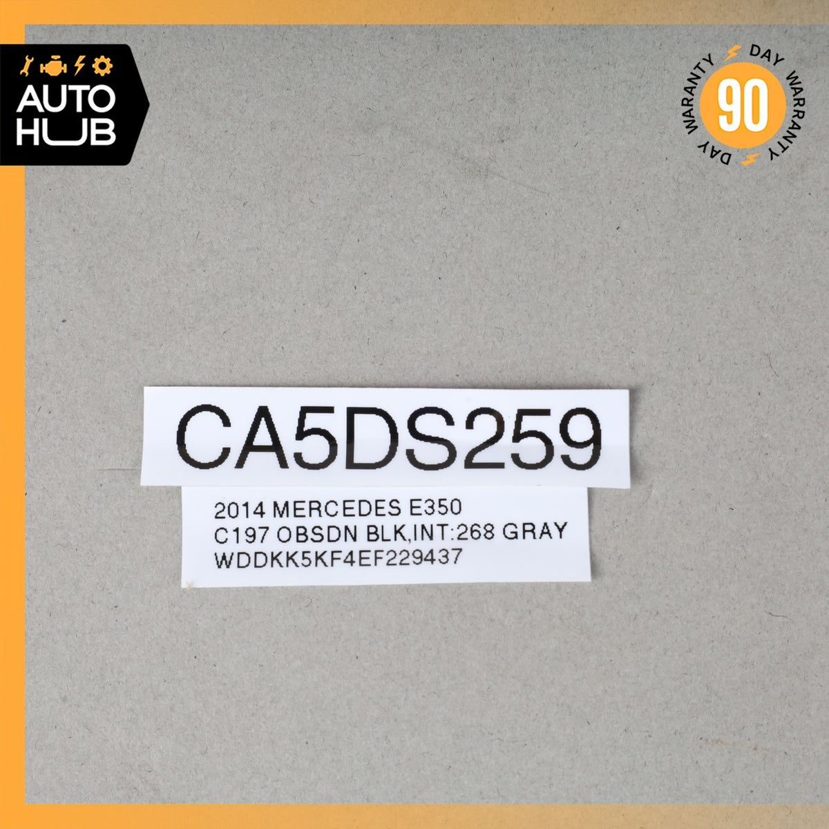 03-17 Mercedes W207 E350 E550 E400 Front Top Roof Lock Latch Cylinder OEM - photo 5