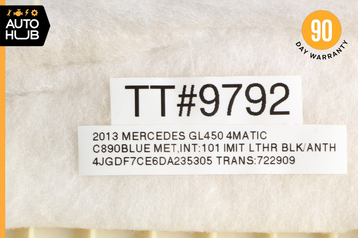 12-19 Mercedes X166 GL450 ML350 GLS550 A-Pillar Trim Front Right Side Gray OEM - photo 11