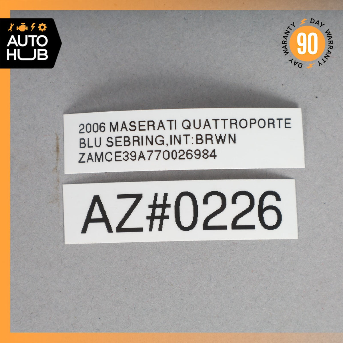 02-19 Maserati Quattroporte M139 GranTurismo Breathing Washing Valve OEM 79k - photo 8