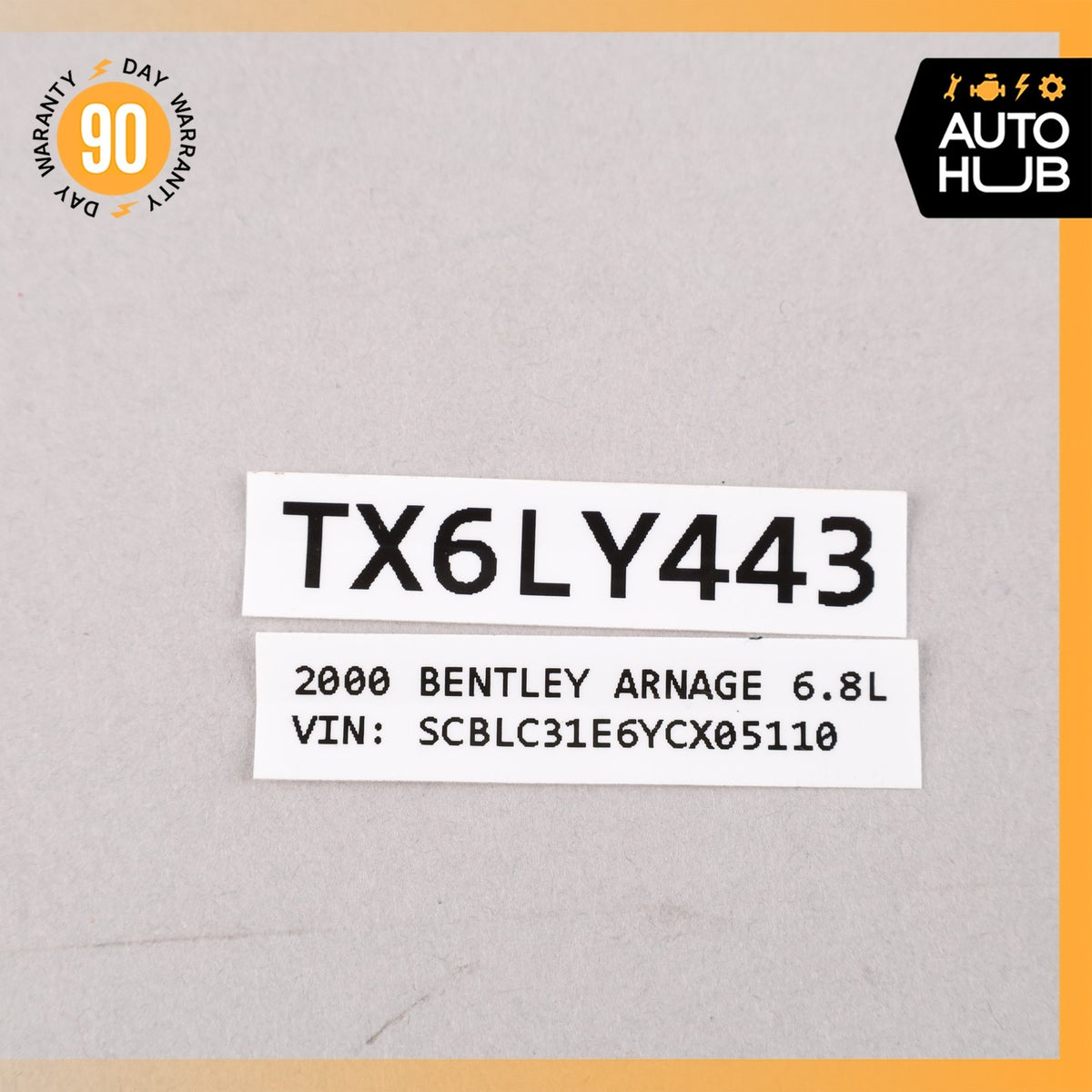 00-02 Bentley Arnage 6.8L V8 Auxiliary AUX Circulation Water Pump OEM 30k - photo 9