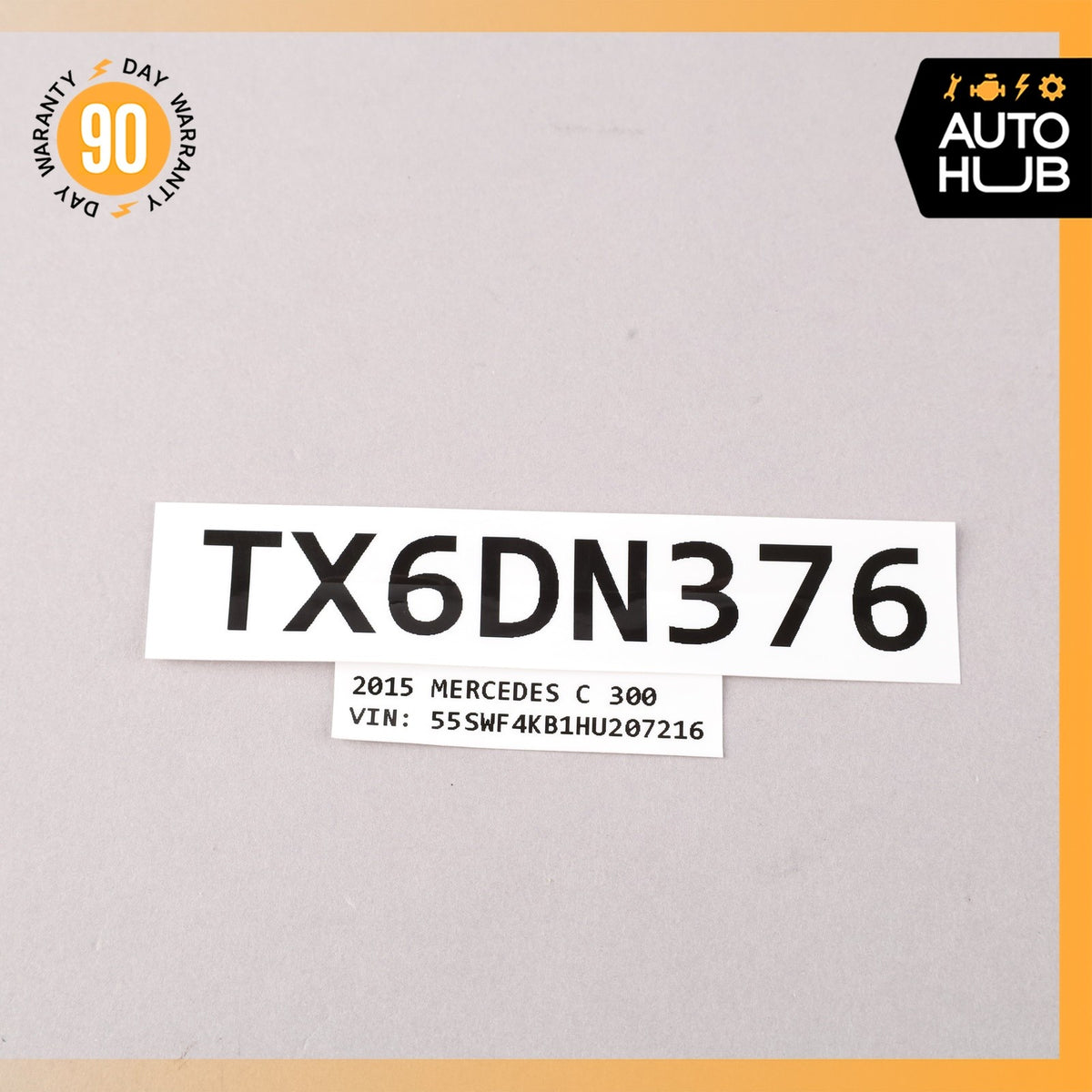 Mercedes W205 C300 C350e Top Upper Seat Cushion Front Right or Left Side OEM 82k - photo 16
