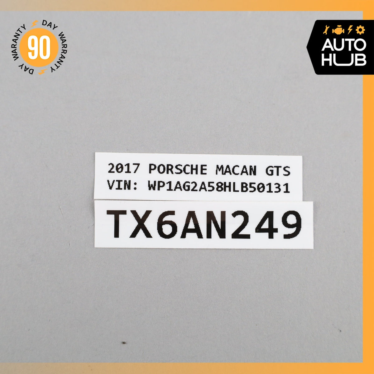 Porsche Macan 95B 3.0L V6 Rear Left Oxygen O2 Sensor Lambda 95B906203A OEM - photo 10