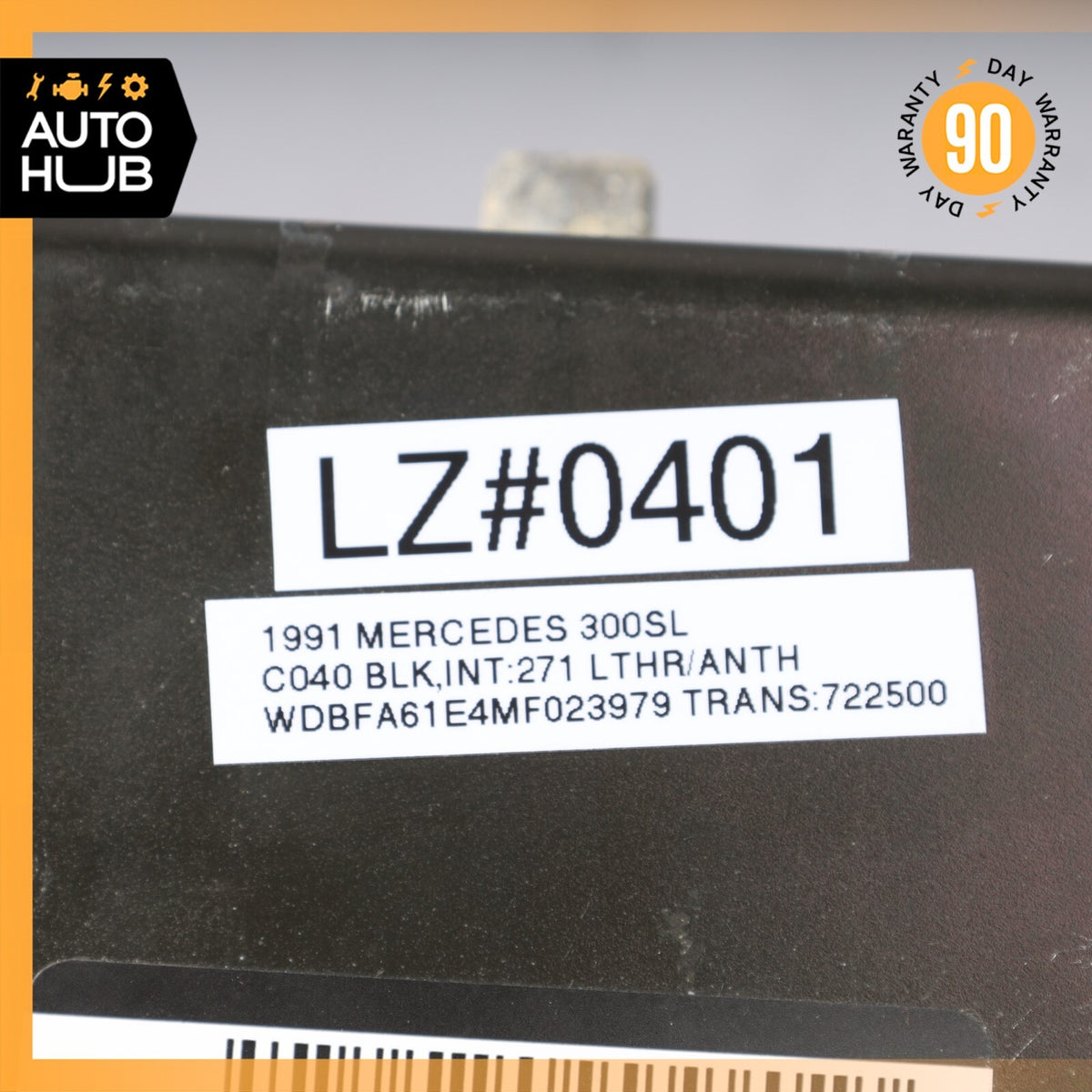 90-93 Mercedes R129 300SL ECU Engine Control Module Unit 0115454632 OEM - photo 10