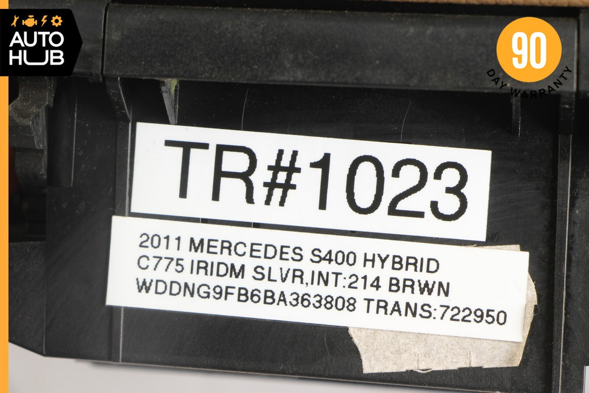 10-13 Mercedes W221 S400 S550 Rear Left Side Door Ashtray Ash Tray Beige OEM - photo 10