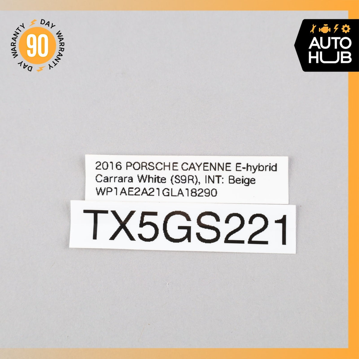 15-18 Porsche Cayenne E-Hybrid 958 A/C AC Compressor High Voltage Wire Cable OEM - photo 14