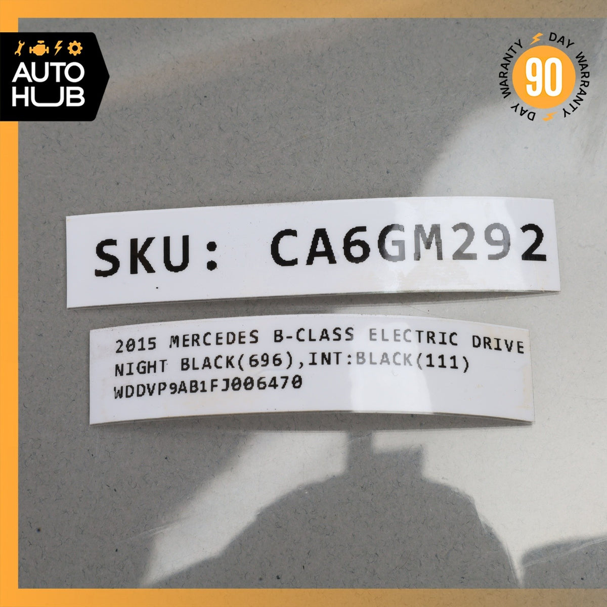 15-17 Mercedes W242 B250e Central Gateway Control Module 2429007801 OEM - photo 7