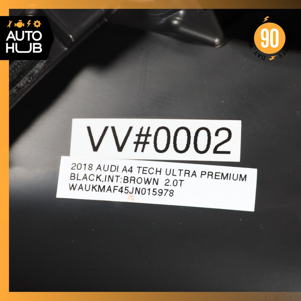 17-19 Audi B9 A4 Rear Left Side Interior Door Panel OEM 56k - photo 24