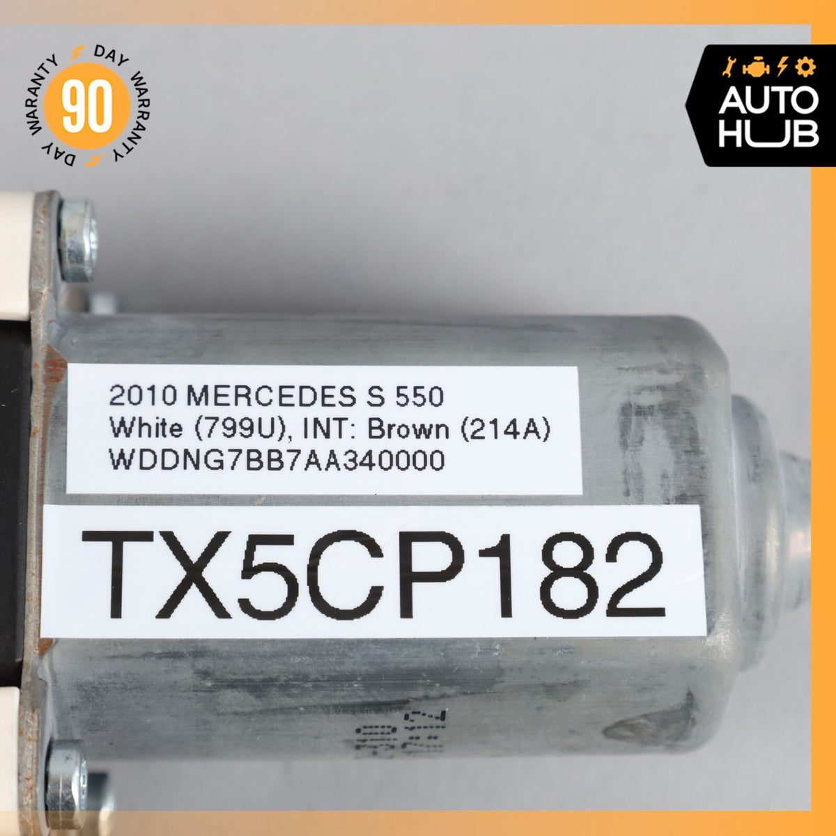 07-13 Mercedes W221 S550 S400 Window Regulator Motor Rear Left Driver Side OEM - photo 9