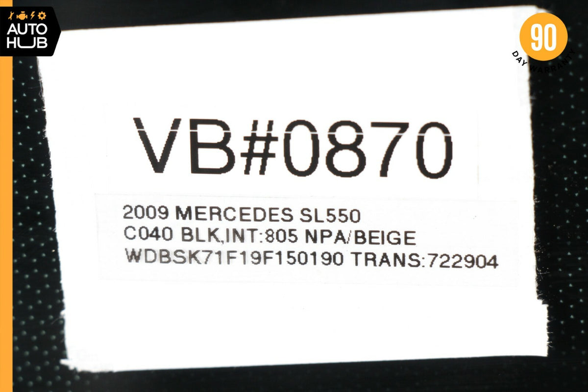 09-12 Mercedes R230 SL550 SL600 SL63 Front Windshield Wind Shield Glass OEM 43k - photo 13