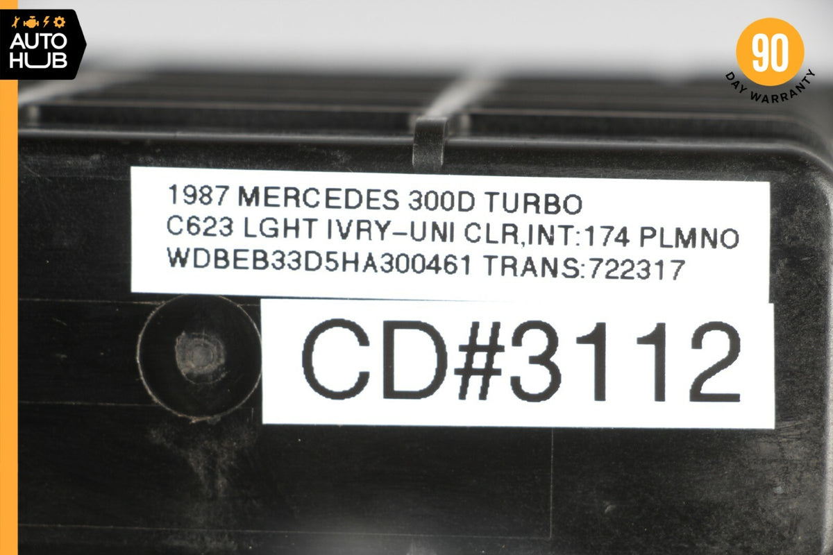 86-87 Mercedes W124 300D ECU Turbo Diesel General GM Basic Control Module OEM - photo 8