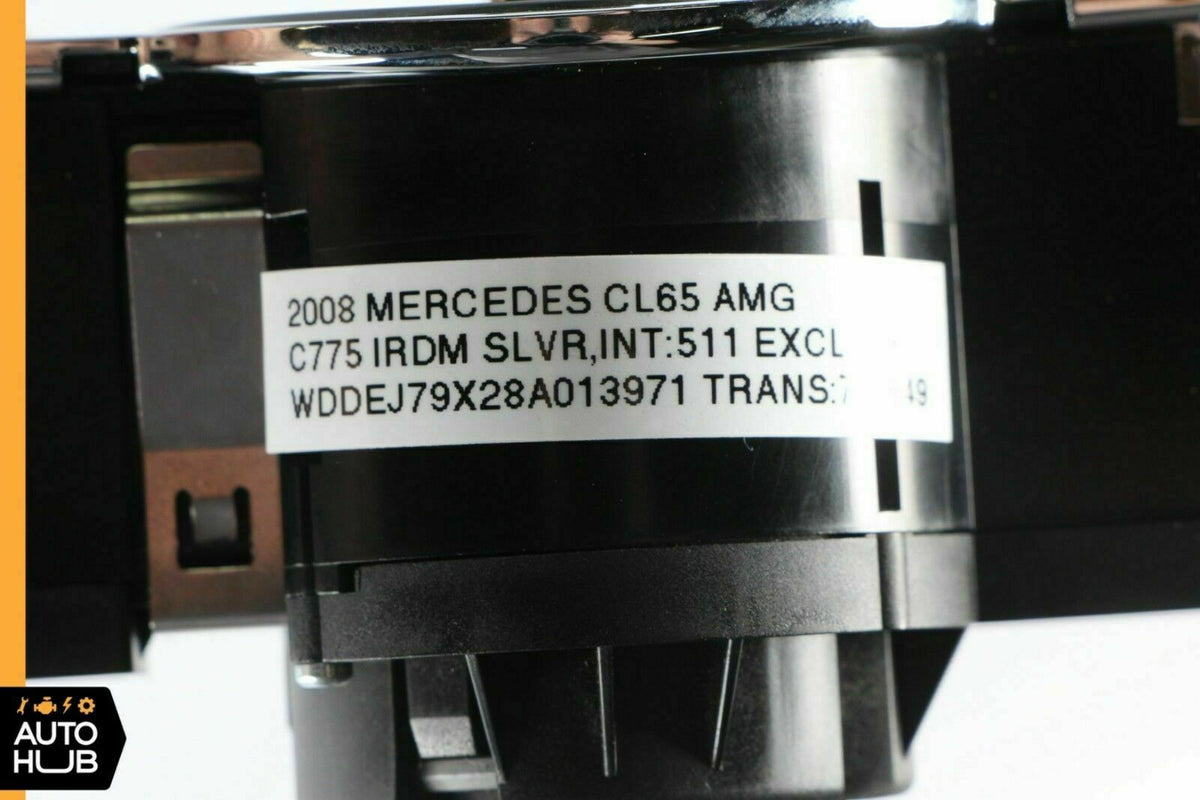 07-14 Mercedes W221 S550 S350 CL550 Headlight Switch Night Vision Control OEM - photo 8
