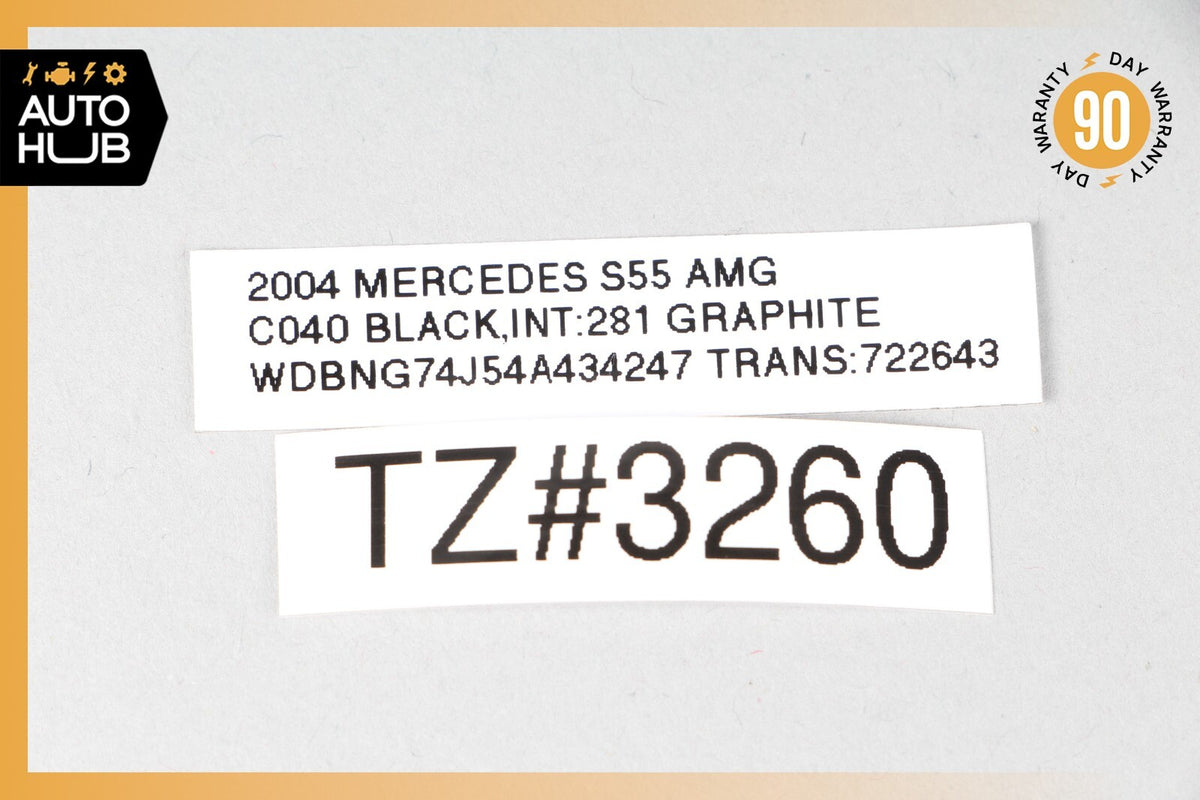 03-06 Mercedes W220 S55 AMG S500 Front Left Master Window Trim Bezel Wood OEM - photo 10