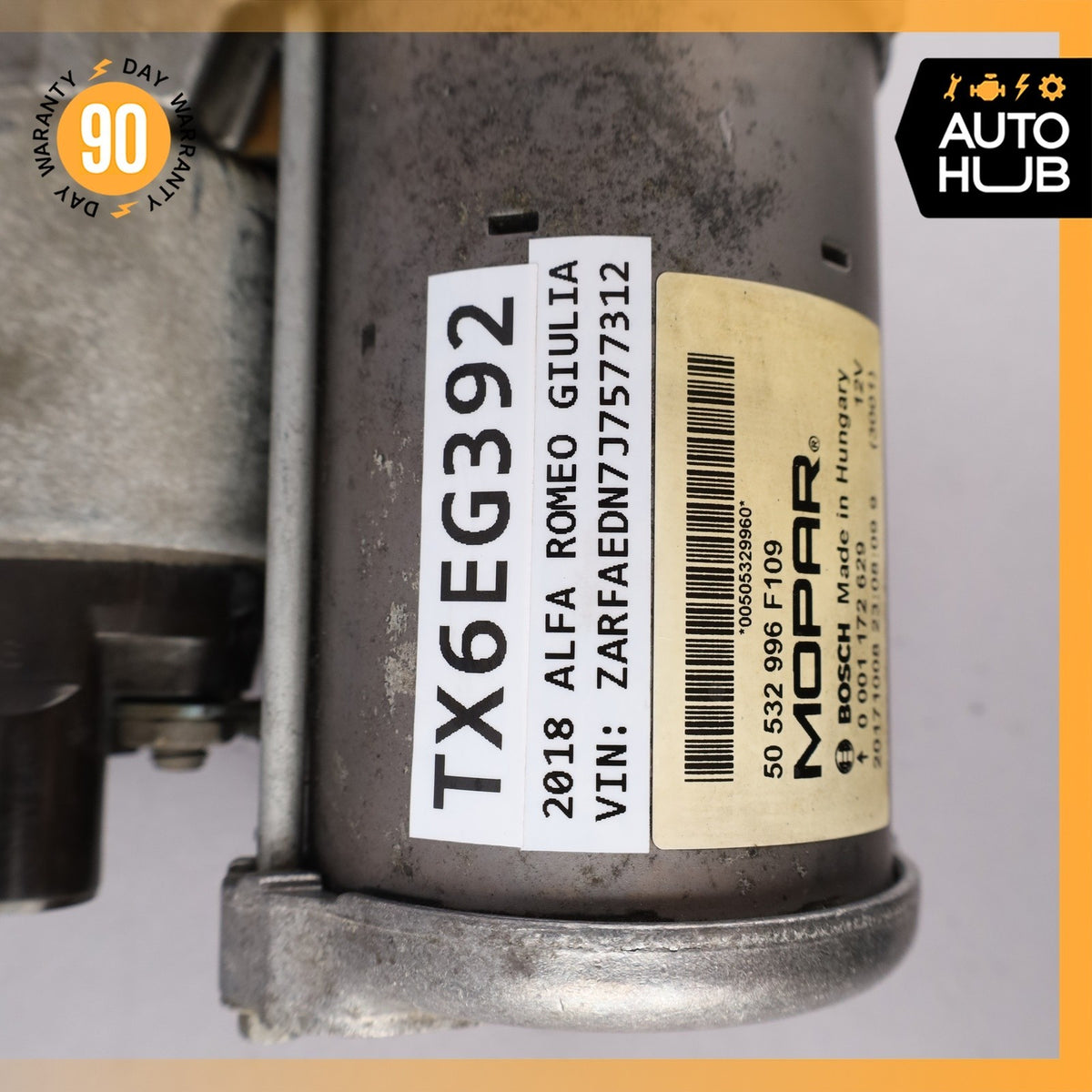 Alfa Romeo 952 Giulia Engine Motor Starter 50532996 OEM - photo 11