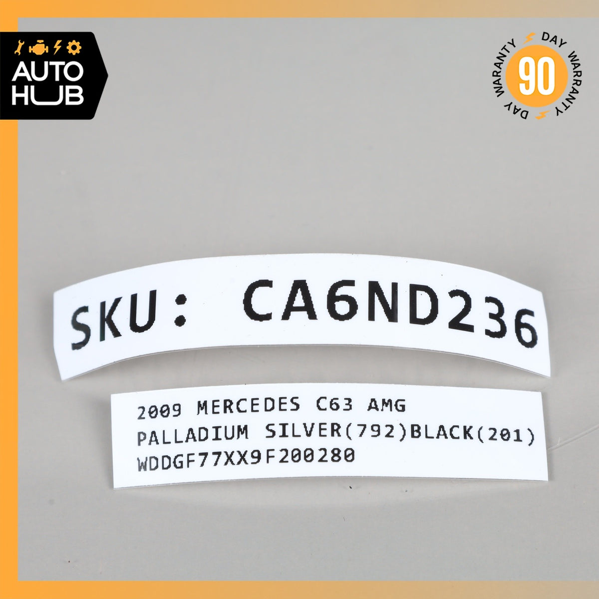 08-11 Mercedes W204 C63 C300 C250 Seat Occupancy Sensor Mat SRS Module OEM - photo 9