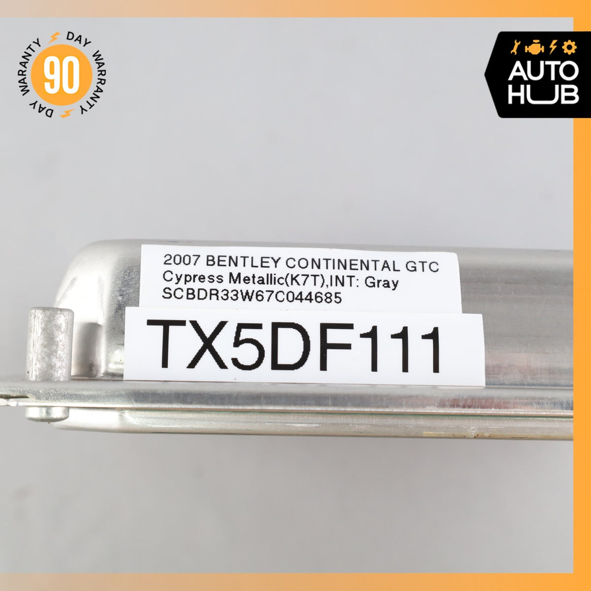 07-11 Bentley Continental GTC Convertible Air Suspension Control Module OEM - photo 9