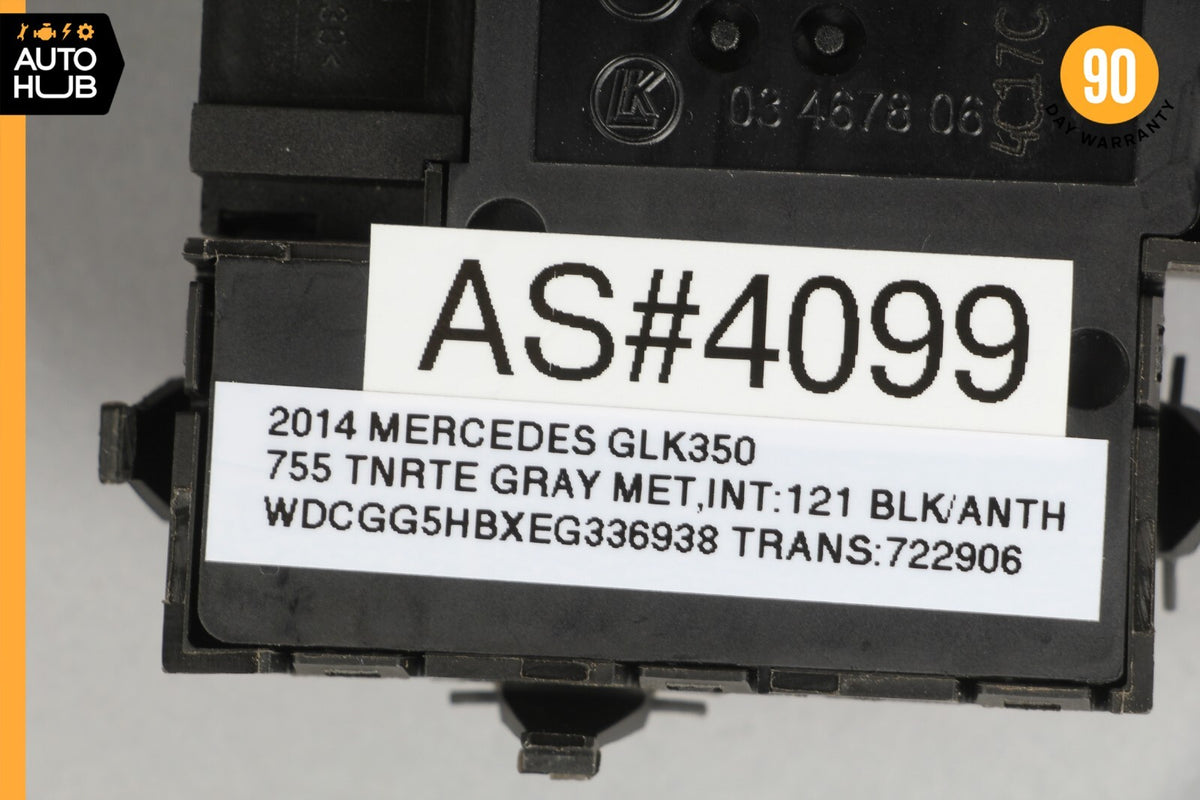 08-15 Mercedes X204 GLK350 C250 C300 C350 Front Right Seat Control Switch OEM - photo 12