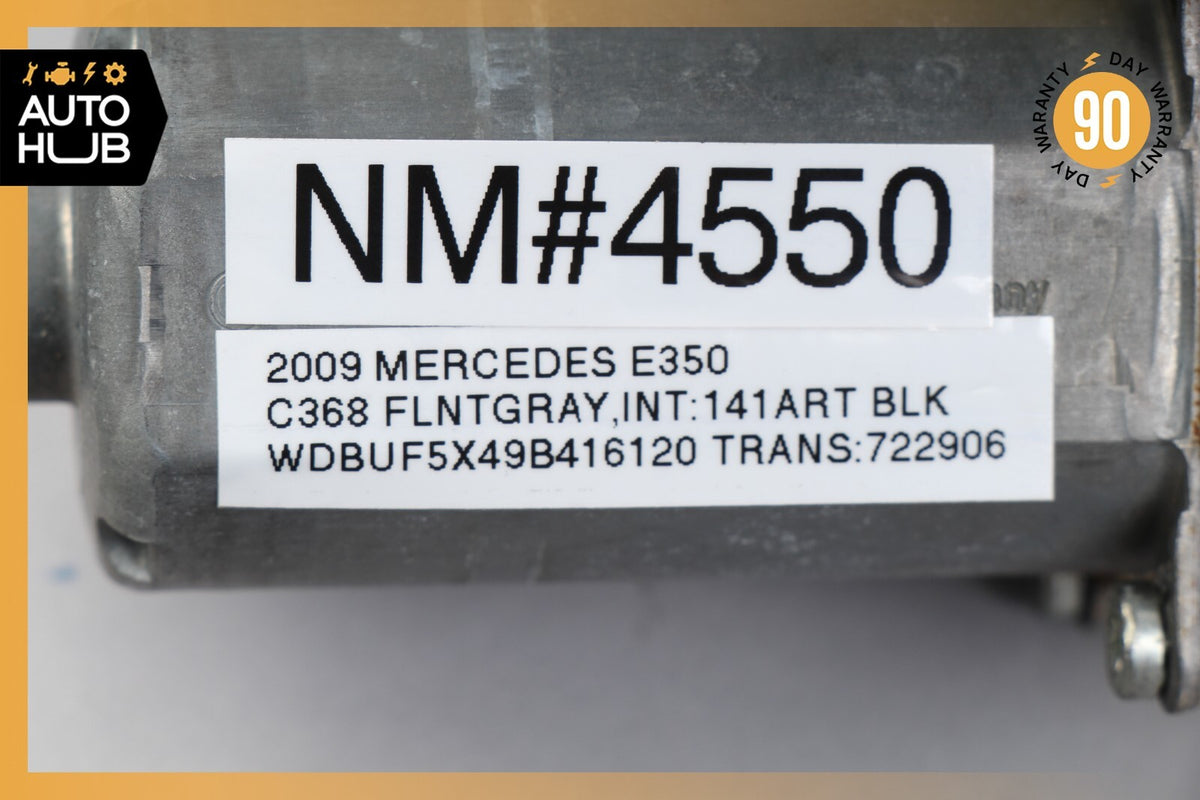 03-09 Mercedes W211 E350 E500 E550 Front Right Side Window Regulator Motor OEM - photo 12
