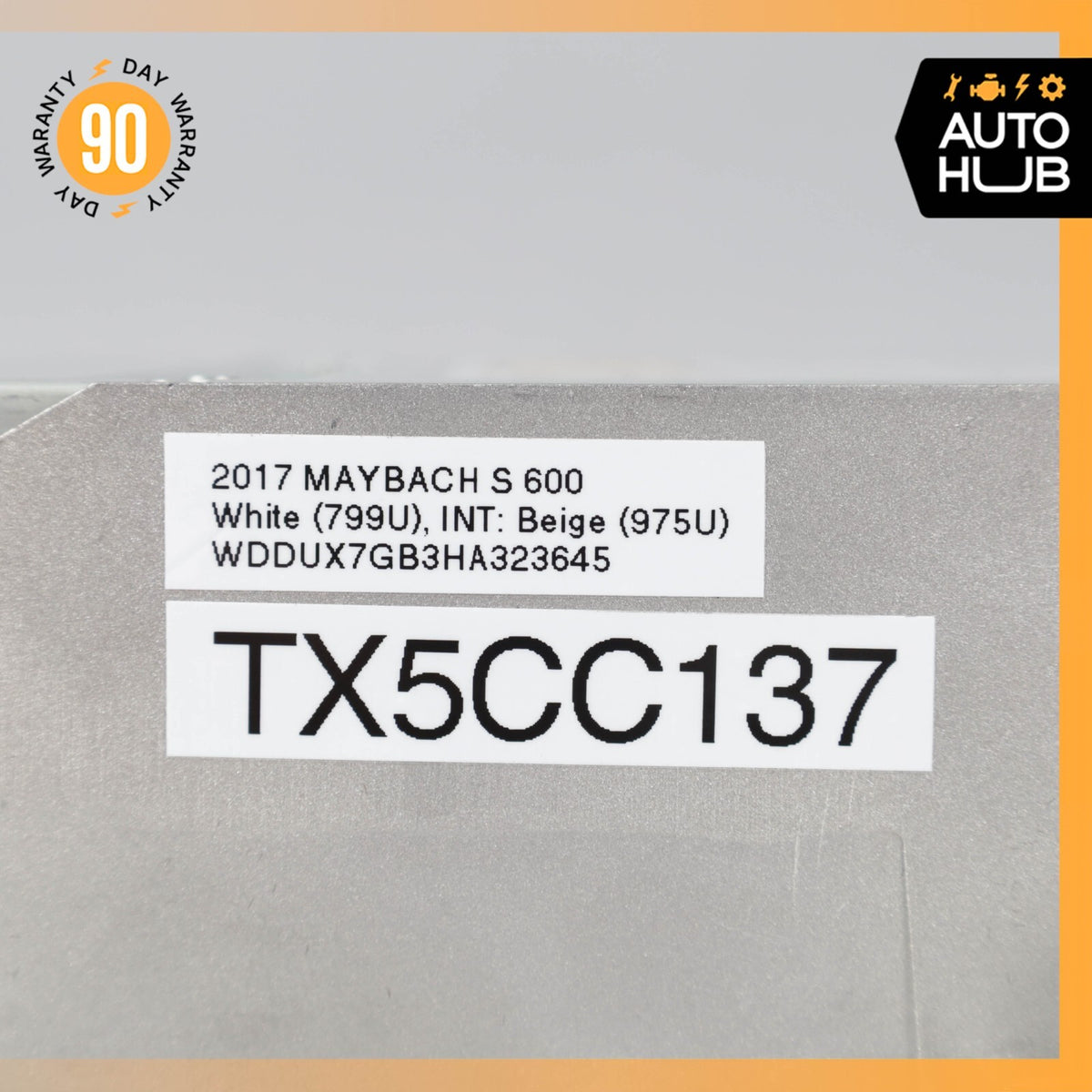 16-17 Mercedes W222 Maybach S600 S550 DVD Rear Entertainment Video Splitter OEM - photo 14