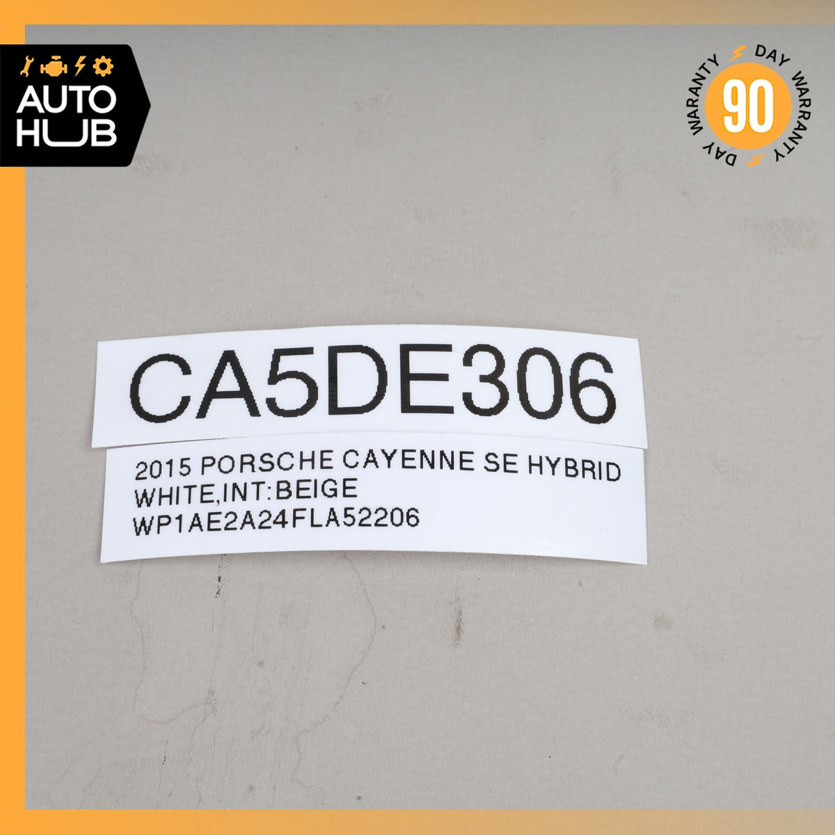 11-18 Porsche Cayenne 958 E-Hybrid Engine Motor Right Wiring Cable Harness OEM - photo 11