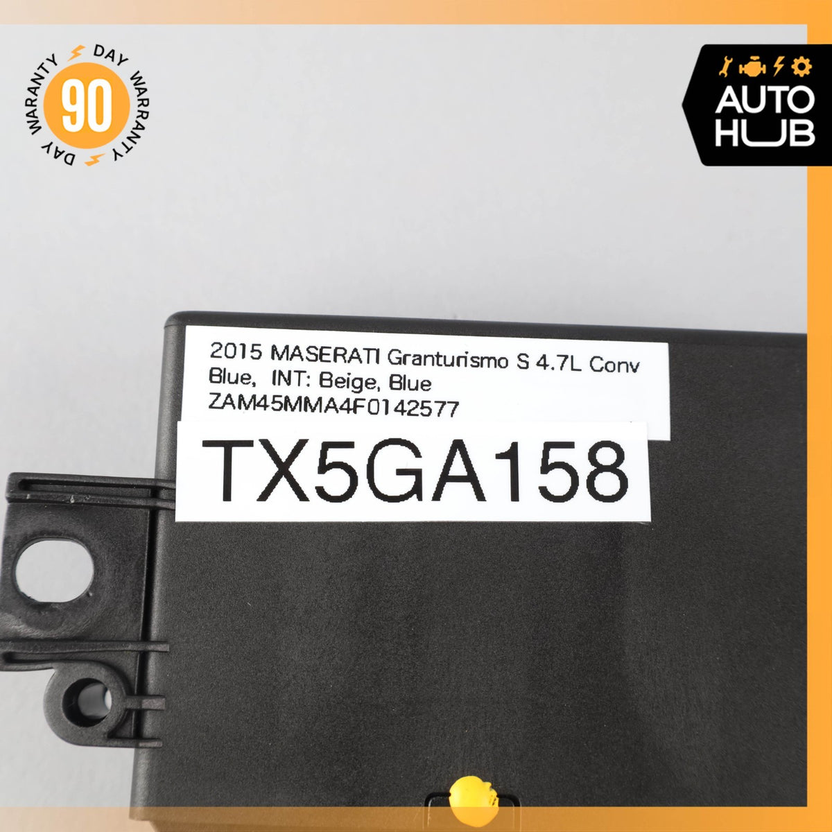 08-19 Maserati GranTurismo Park Assist Parktronic Sensor Module Control OEM 47k - photo 10