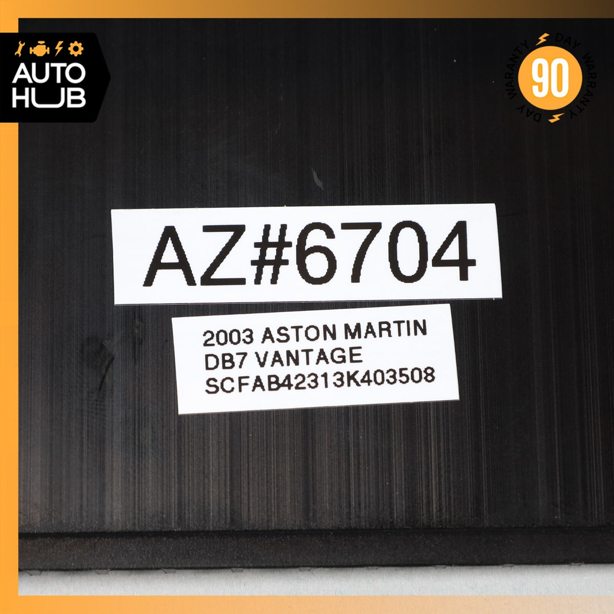 00-04 Aston Martin DB7 Vantage Audio Amplifier Amp Mount Bracket OEM 20k - photo 10