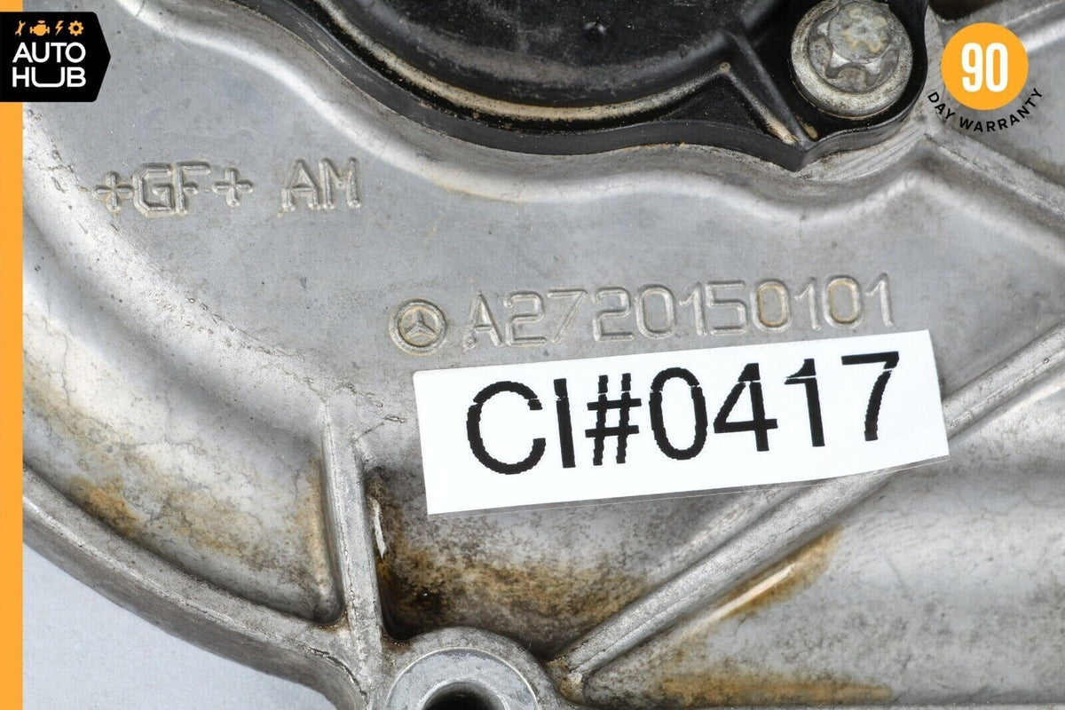 Mercedes W204 C230 S550 E350 Front Right Engine Timing Chain Cover Plate OEM - photo 9