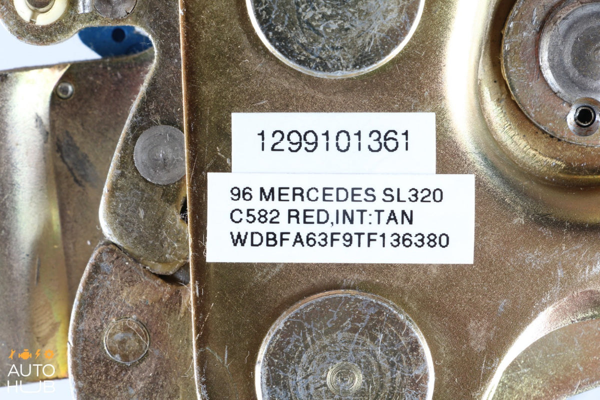 90-02 Mercedes R129 300SL SL320 SL500 Left Driver Seat Fold 1299101361 OEM - photo 12