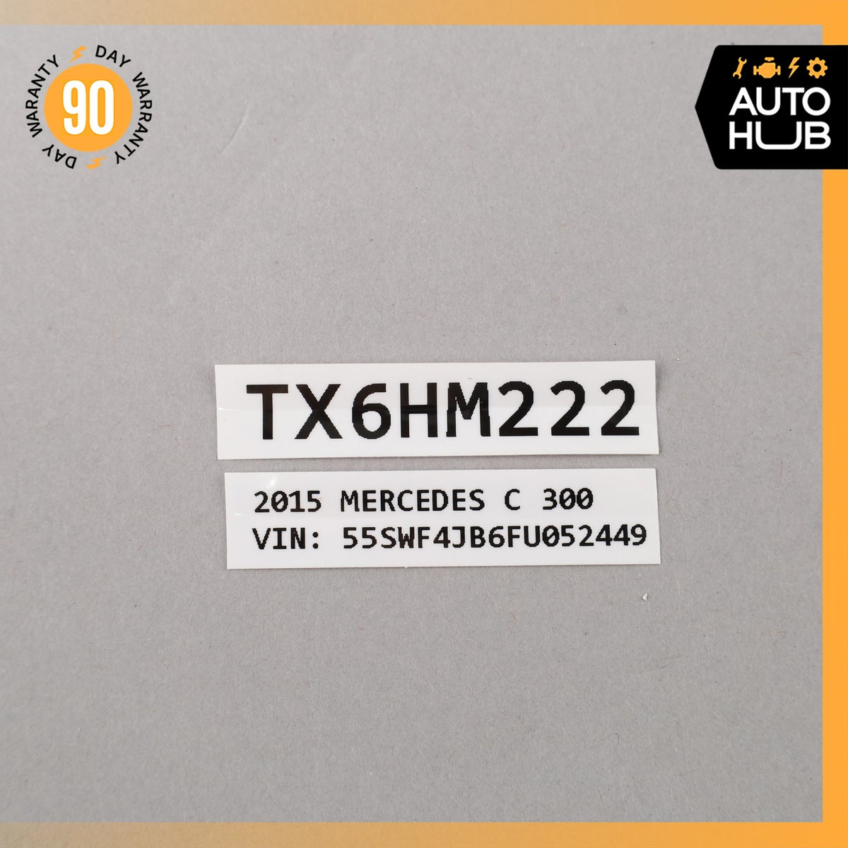 15-19 Mercedes W205 C300 GLC300 C400 Headlight Control Switch Trim OEM - photo 15