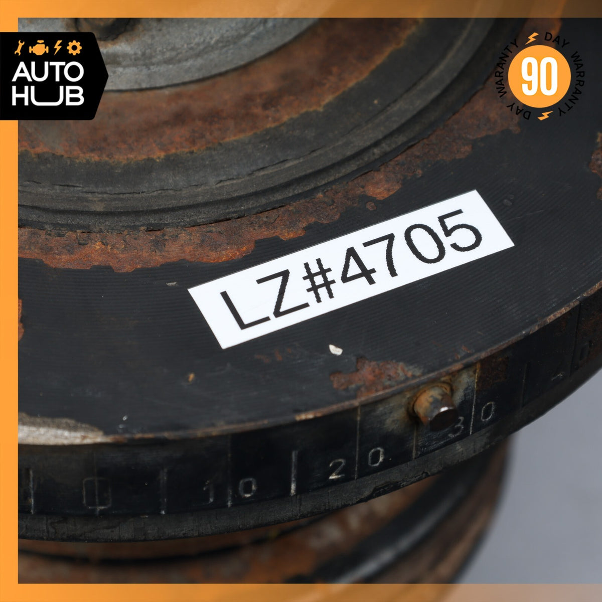 72-80 Mercedes R107 450SLC 450SEL Engine Crankshaft Vibration Damper OEM - photo 16