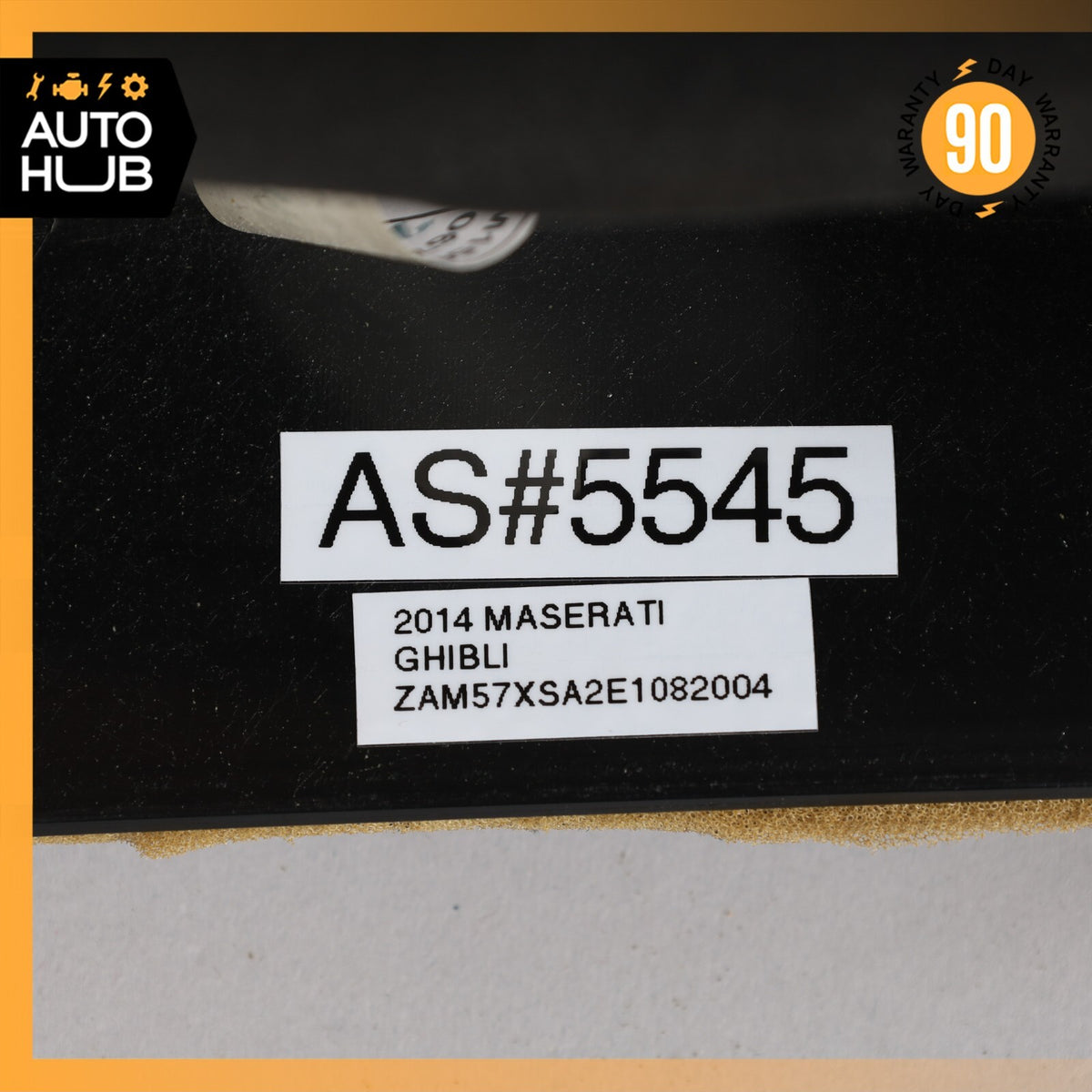 Maserati Ghibli M157 Front Right Side Interior Trim Panel A Pillar Suede OEM - photo 12