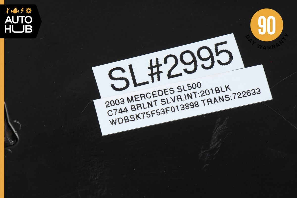 00-06 Mercedes R230 SL500 CL500 Voice Command Control Module 2208202185 OEM 58k - photo 9