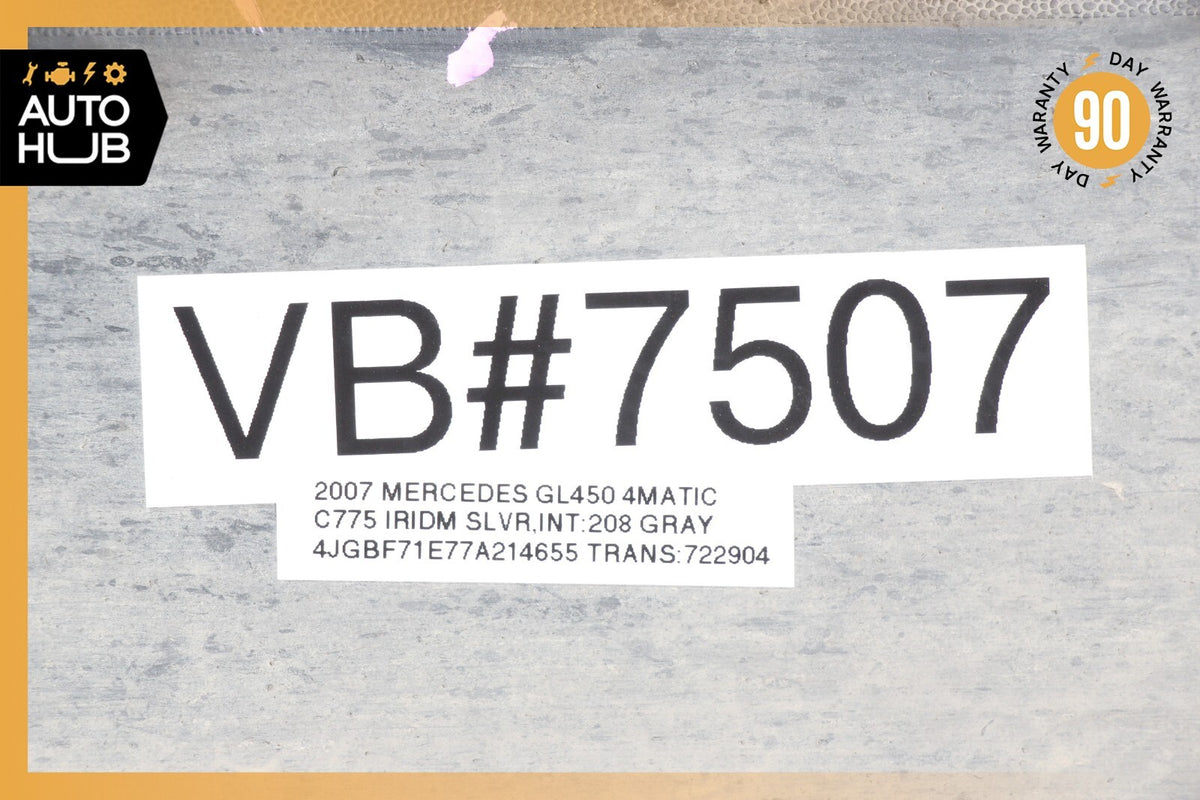 07-12 Mercedes X164 GL450 GL320 GL550 Rocker Panel Side Skirt Right Black OEM - photo 12