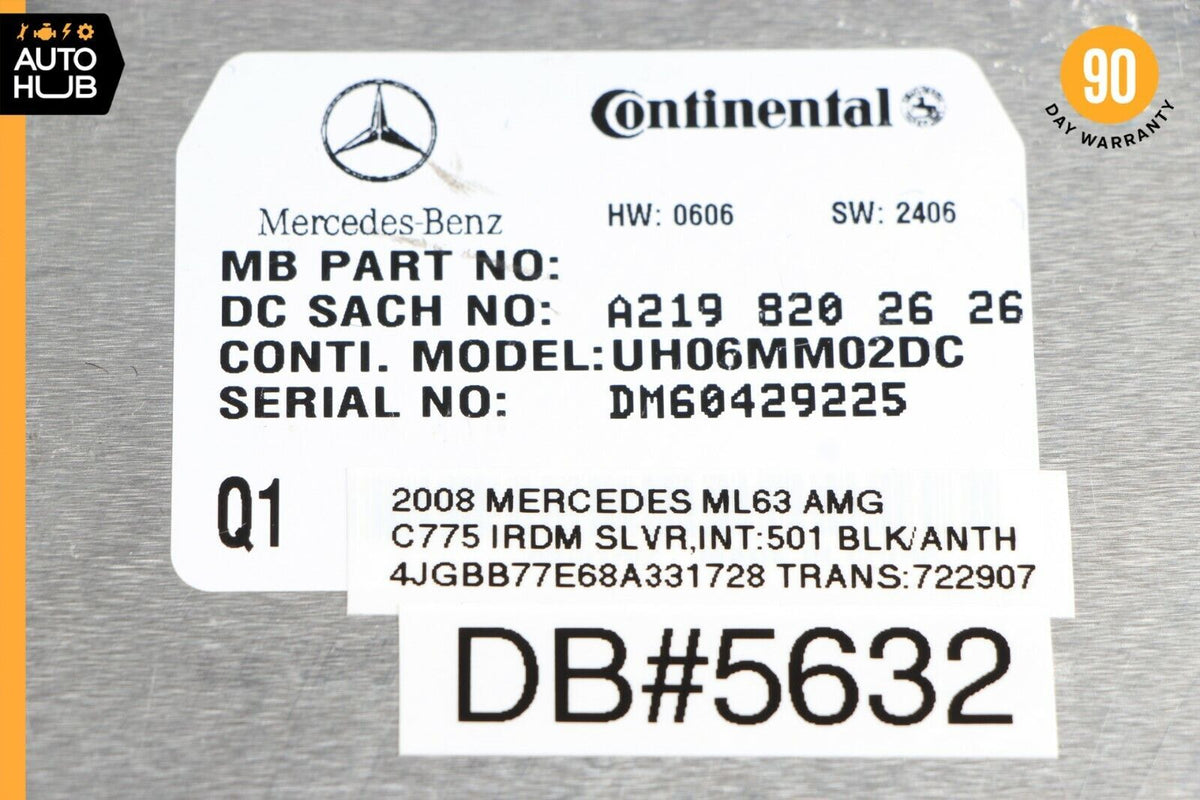 06-12 Mercedes W164 ML63 SL550 E350 Communication Control Module 2198202626 OEM - photo 8