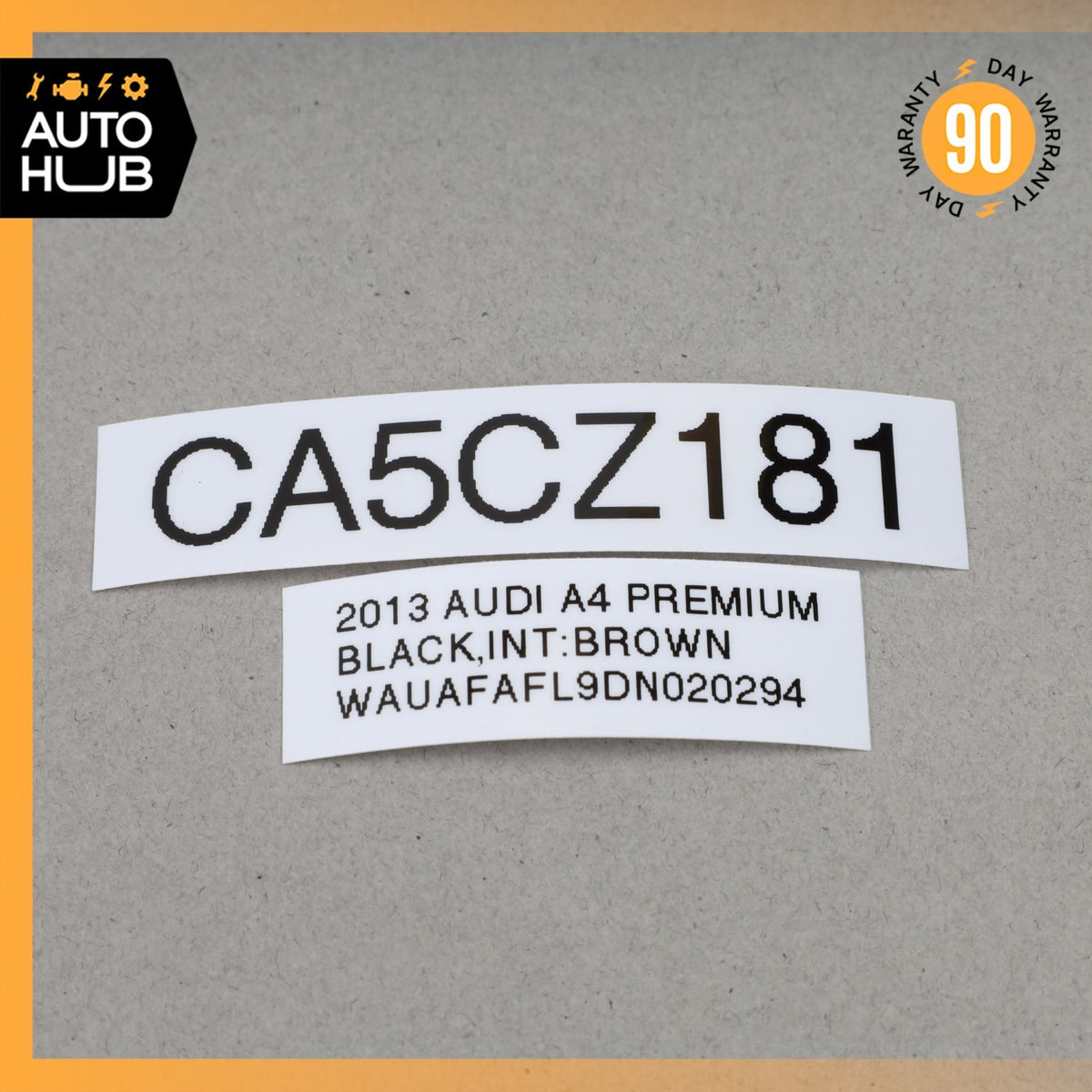 Audi B8 A4 Dashboard End Cover Panel Trim Right Black 8K0857085B OEM - photo 17