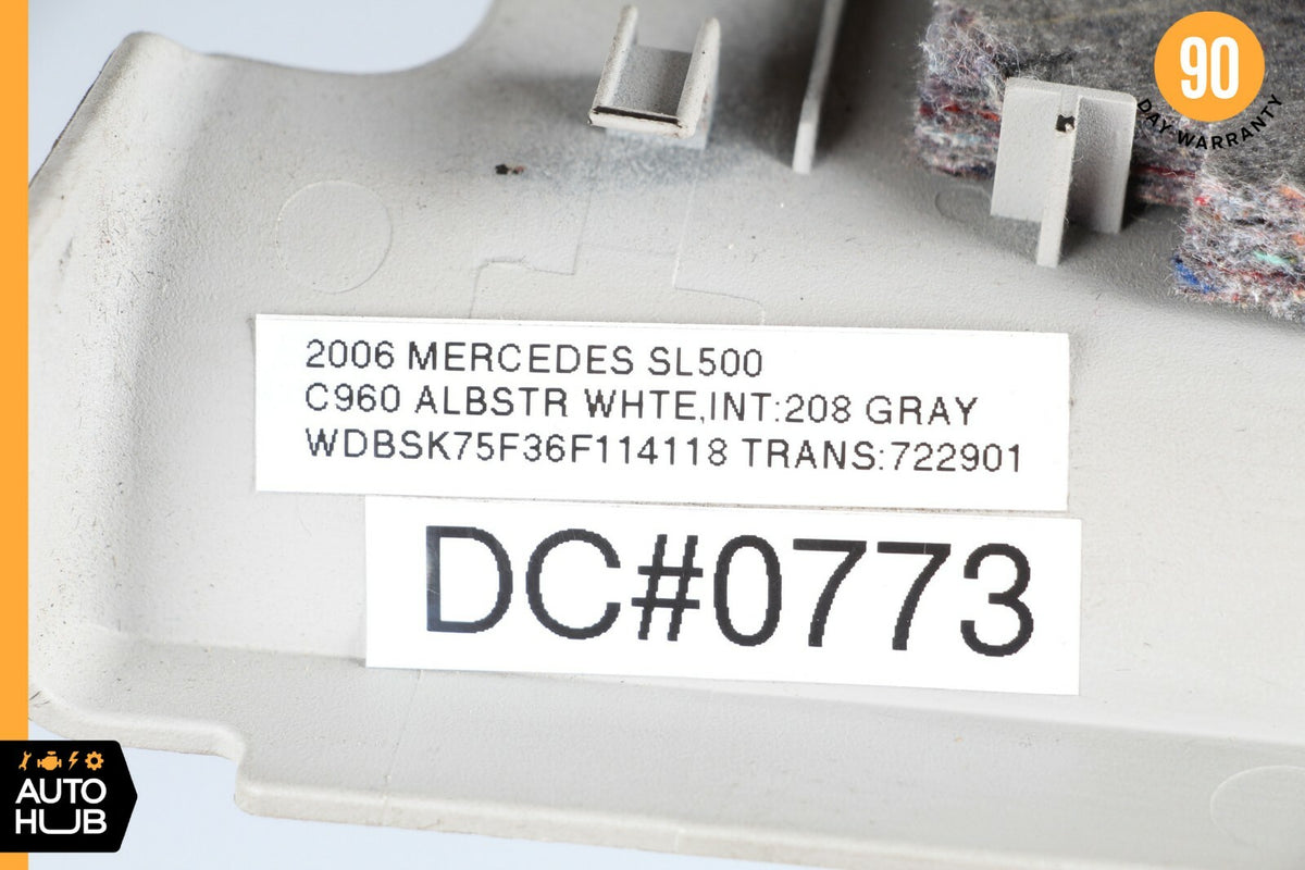03-06 Mercedes R230 SL500 SL55 AMG Left Side Dashboard Dash Trim Panel Cover - photo 8
