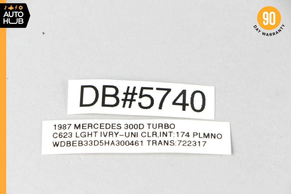 85-91 Mercedes W124 300D 560SEL Left Window Regulator Control Switch Button OEM - photo 8