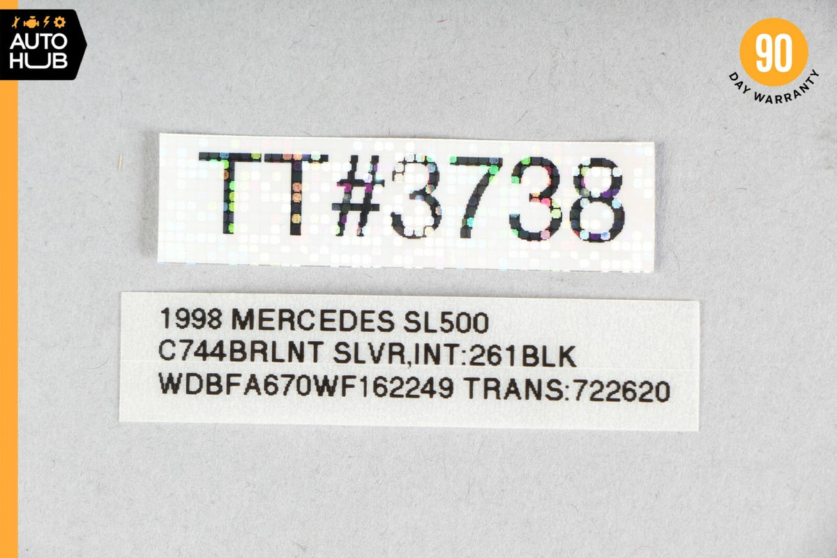 90-02 Mercedes R129 SL500 300SL Antitheft Alarm Switch Button 1248203701 OEM - photo 11
