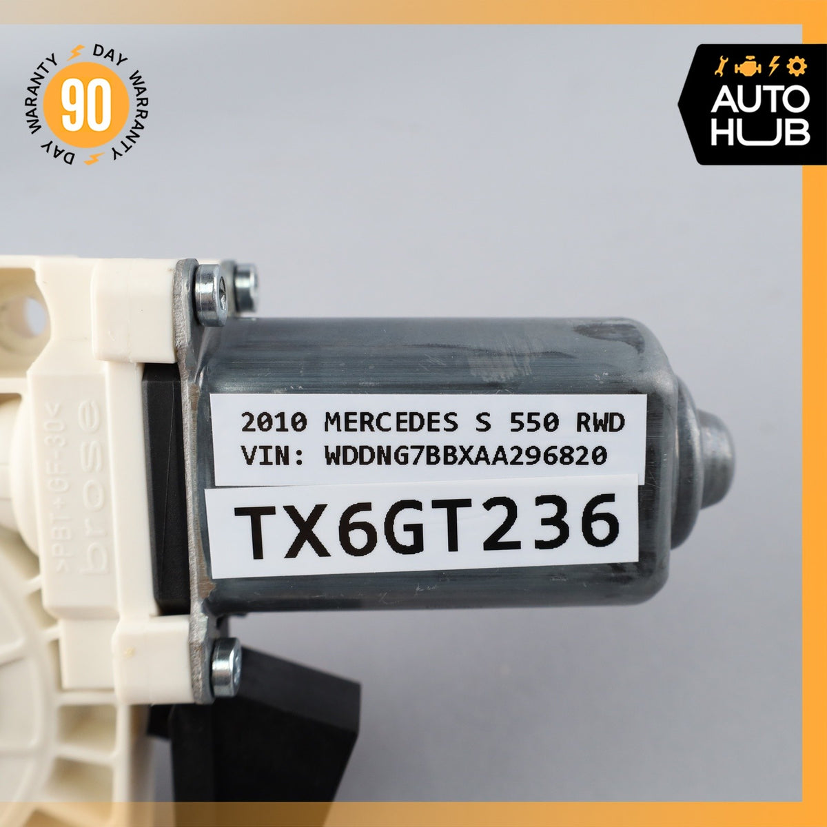 07-13 Mercedes W221 S550 S400 Window Regulator Motor Rear Left Driver Side OEM - photo 11