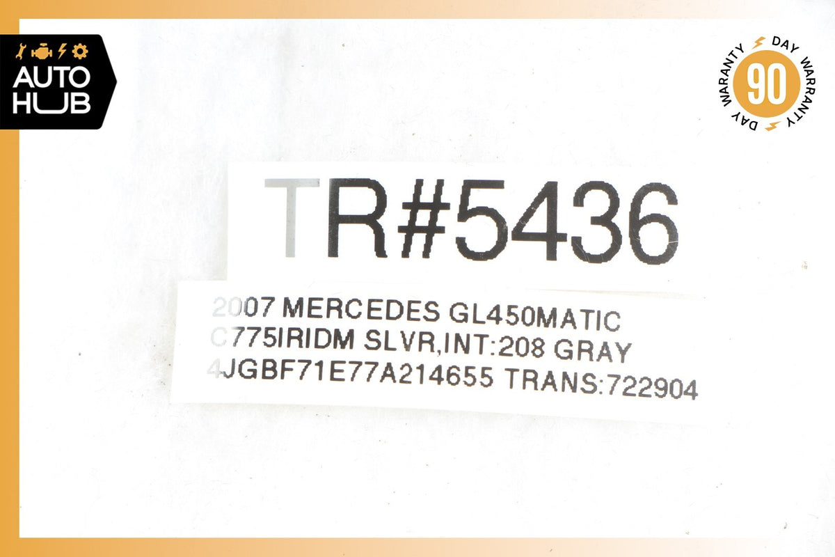 06-12 Mercedes X164 GL450 ML350 Dashboard Dash Glove Box Glovebox Gray OEM - photo 12