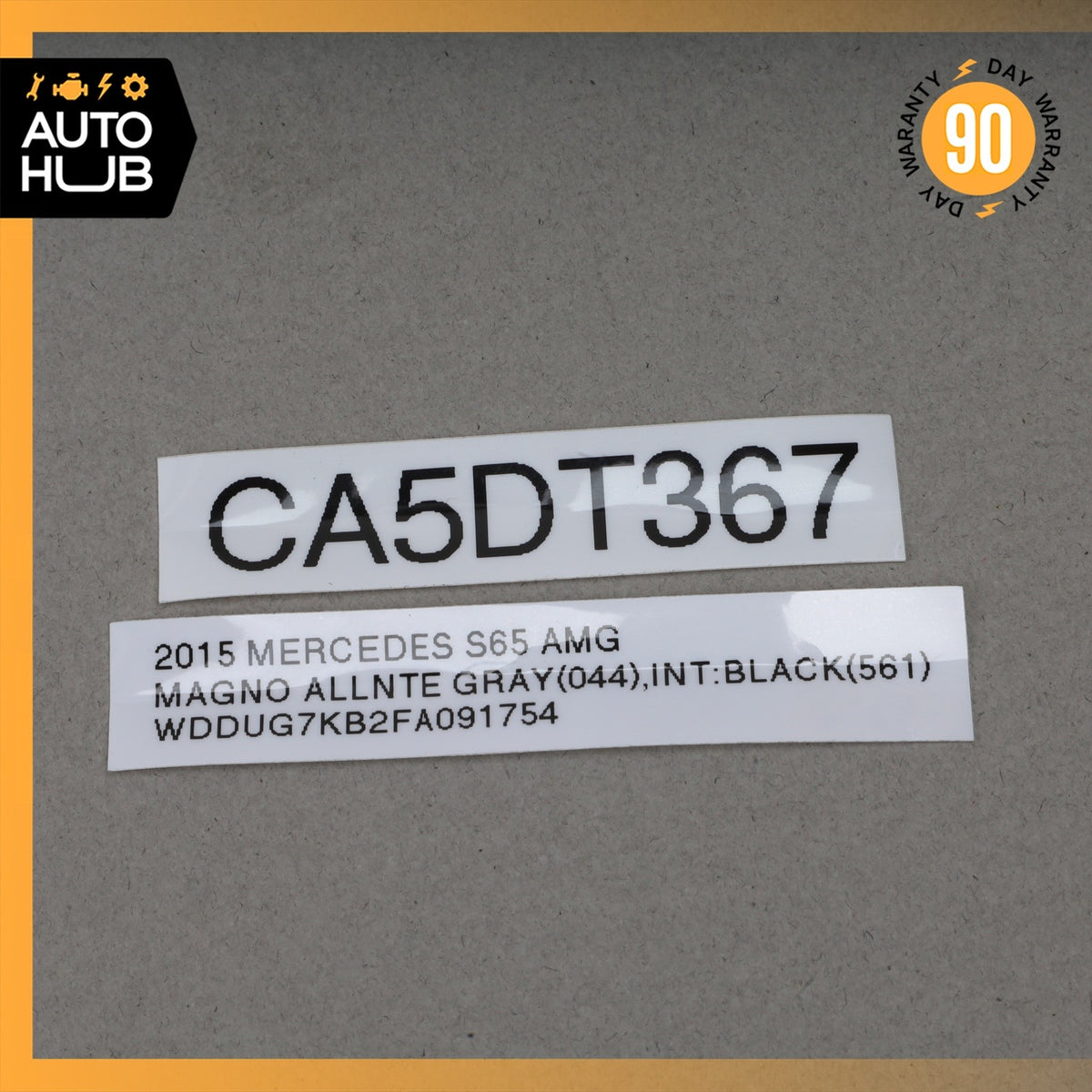 14-17 Mercedes W222 S65 AMG S550e Front Right Window Control Switch Black OEM - photo 8